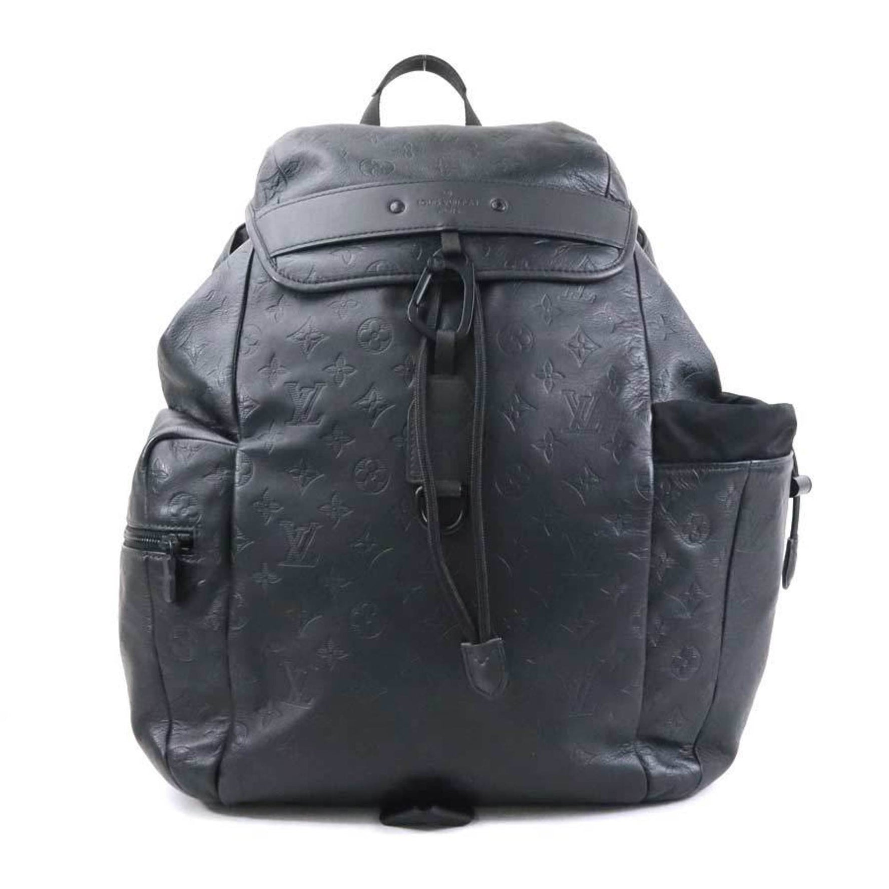 Louis Vuitton Backpack Monogram Shadow Discovery Men's