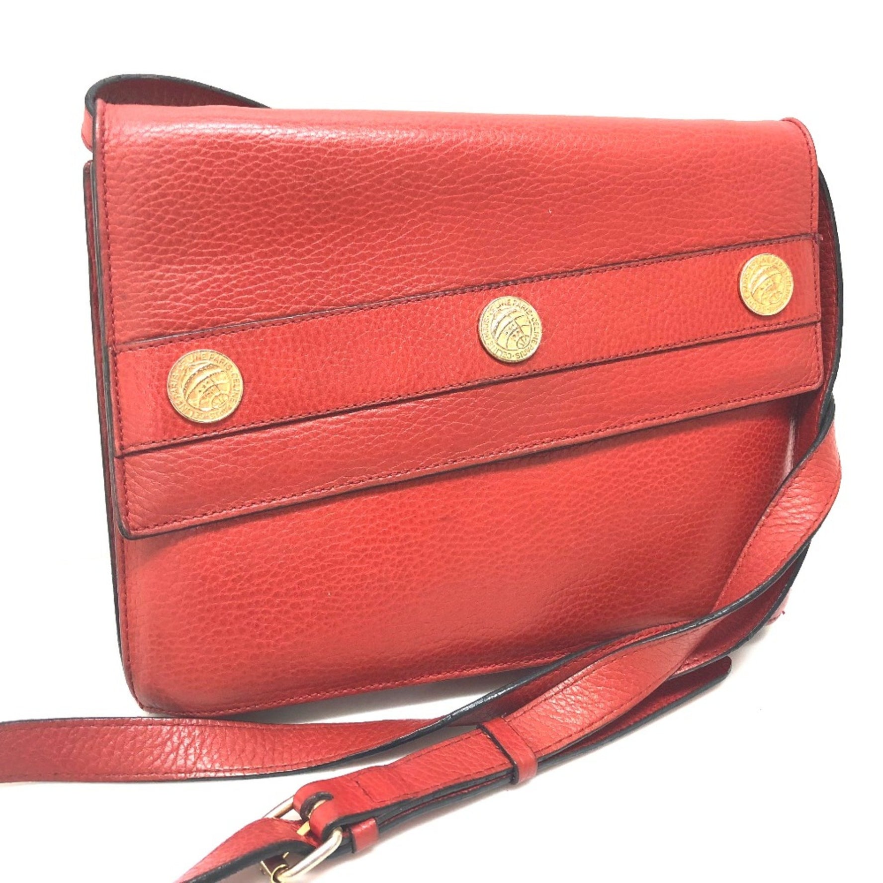 CELINE Crossbody bag bag flap Shoulder Bag