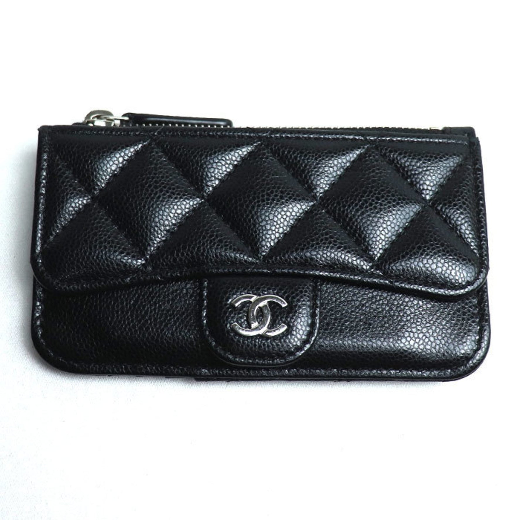 CHANEL Classic Line Card Case Coin