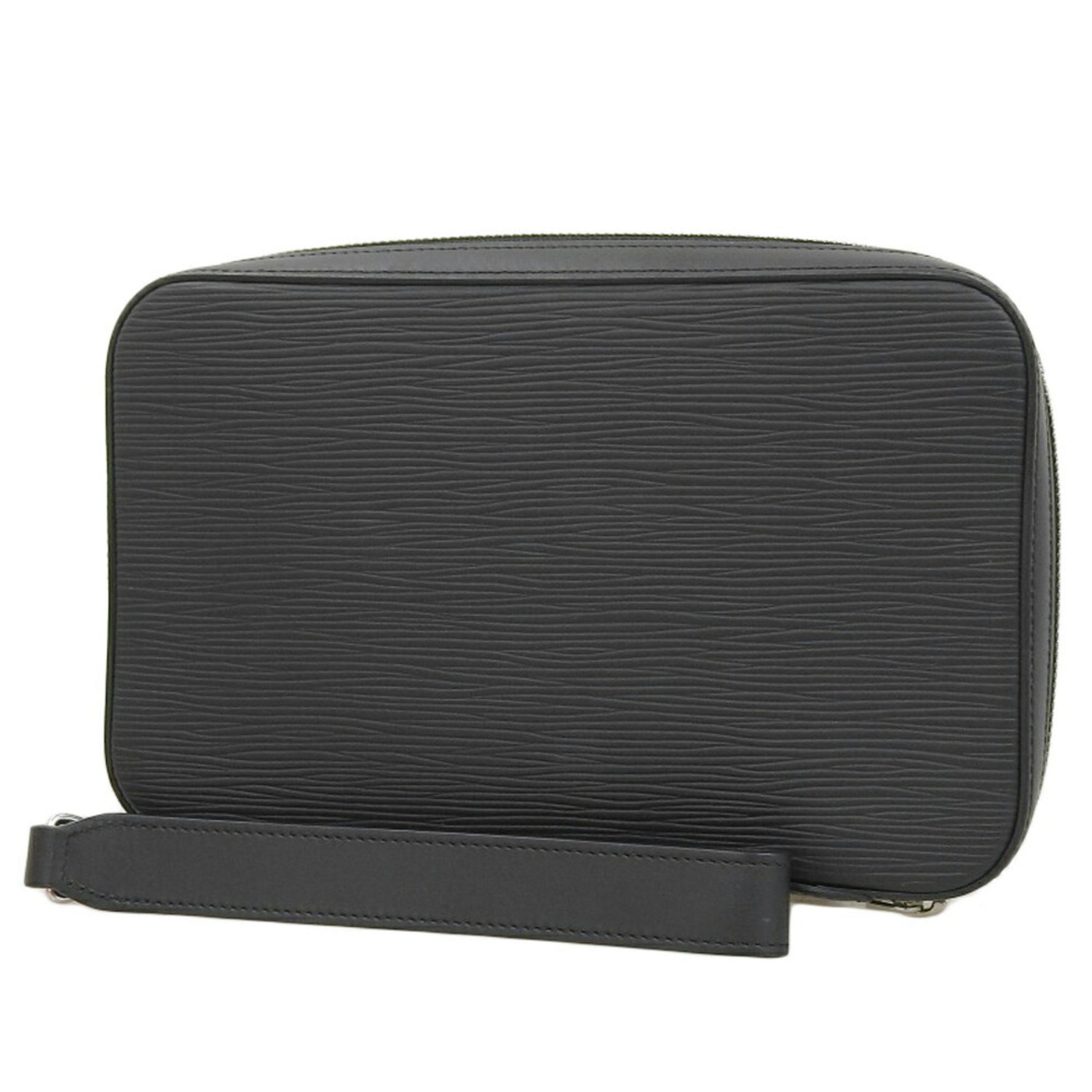 Louis Vuitton Epi Dandy Wallet Clutch Bag Travel Pouch Noir