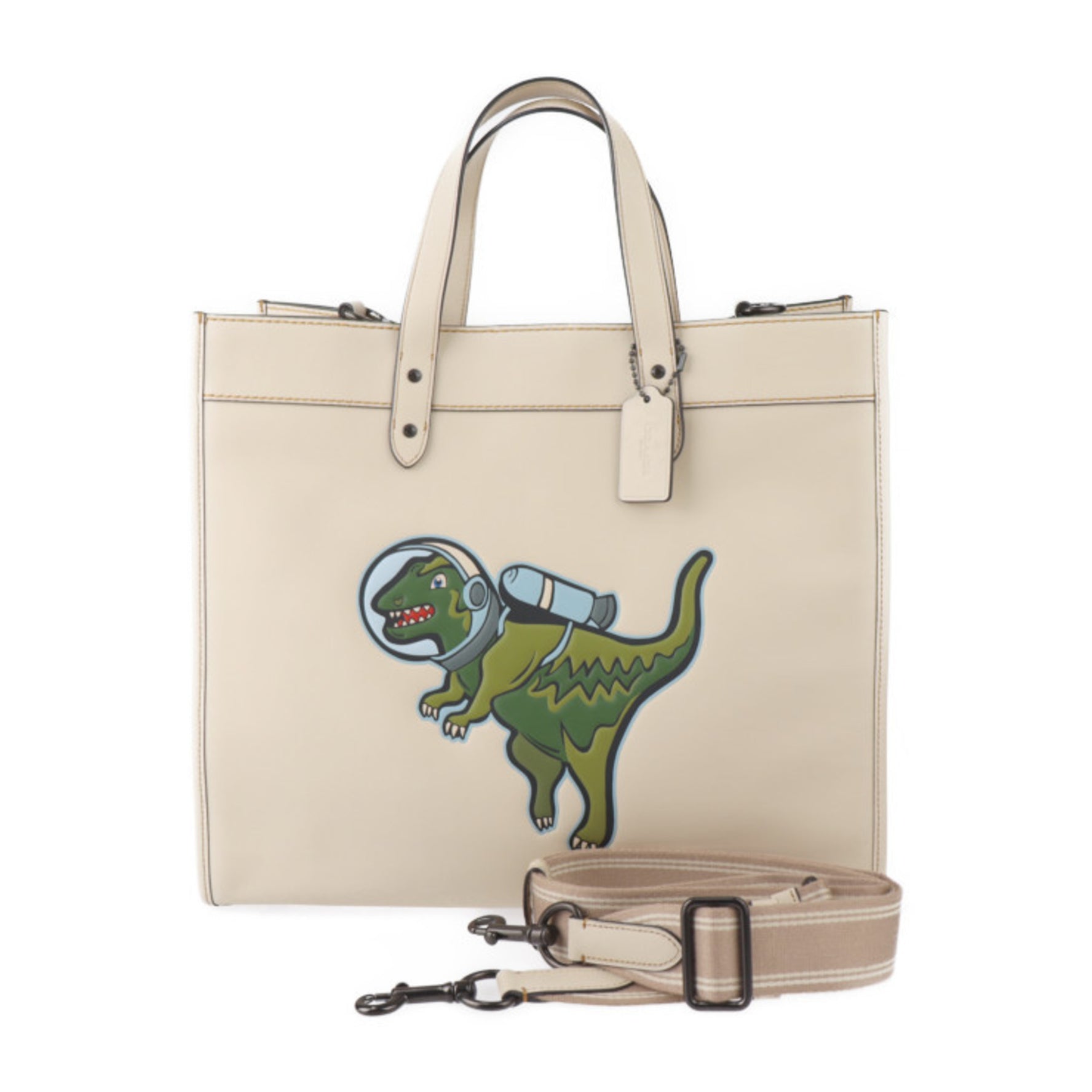 COACH Field Tote 40 Lexy Space Bag Leather Shoulder