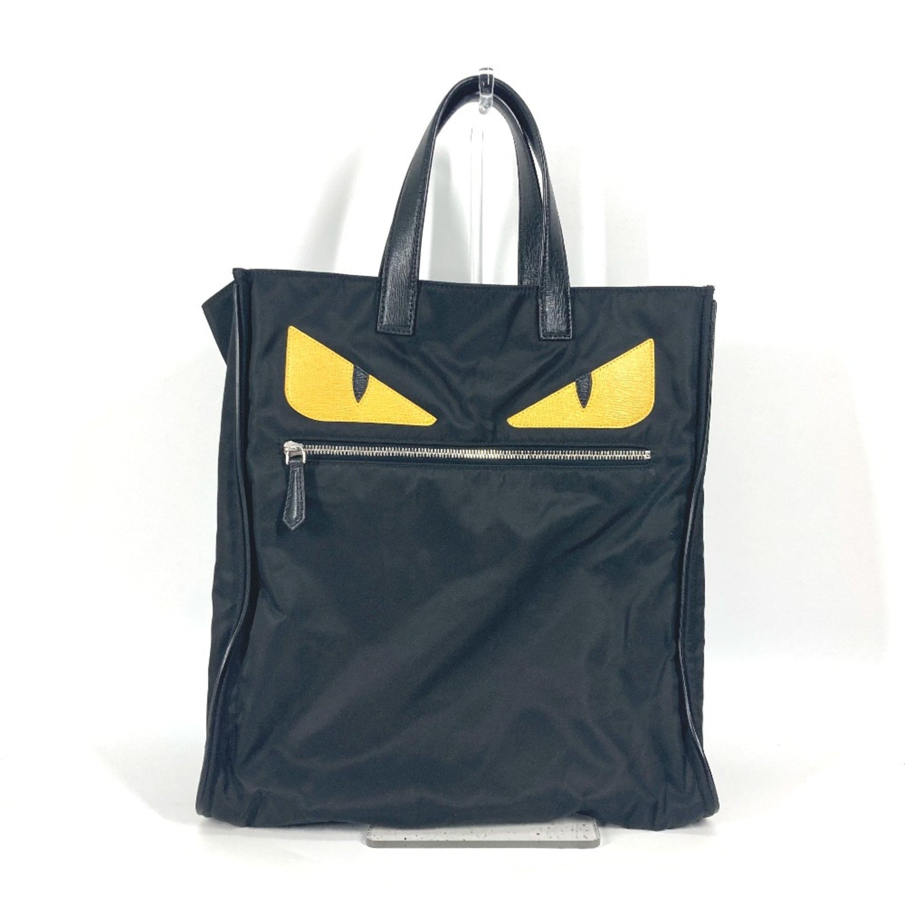Fendi Vertical Shoulder Bag Tote Bag yellow