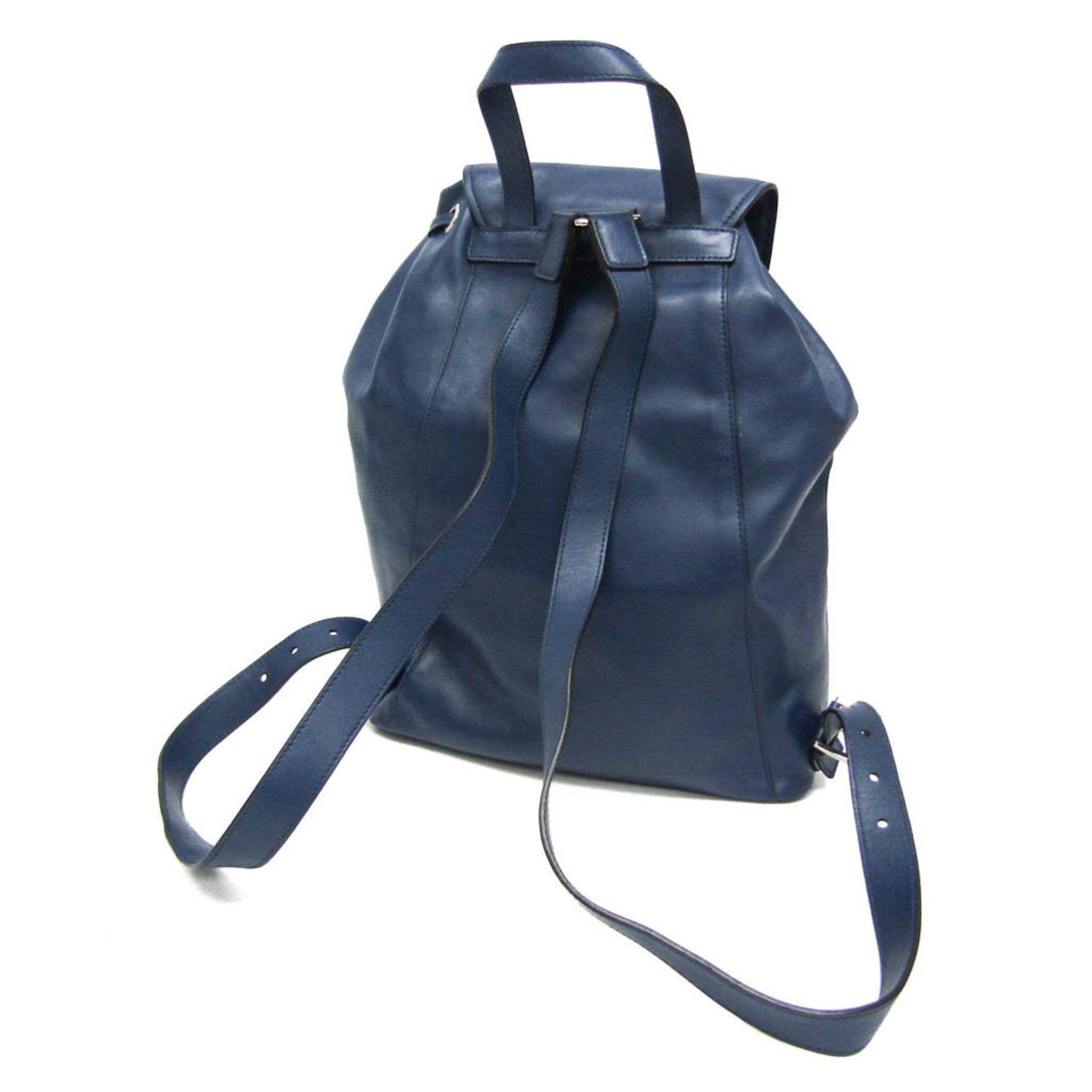 Prada Men,Women Leather Backpack