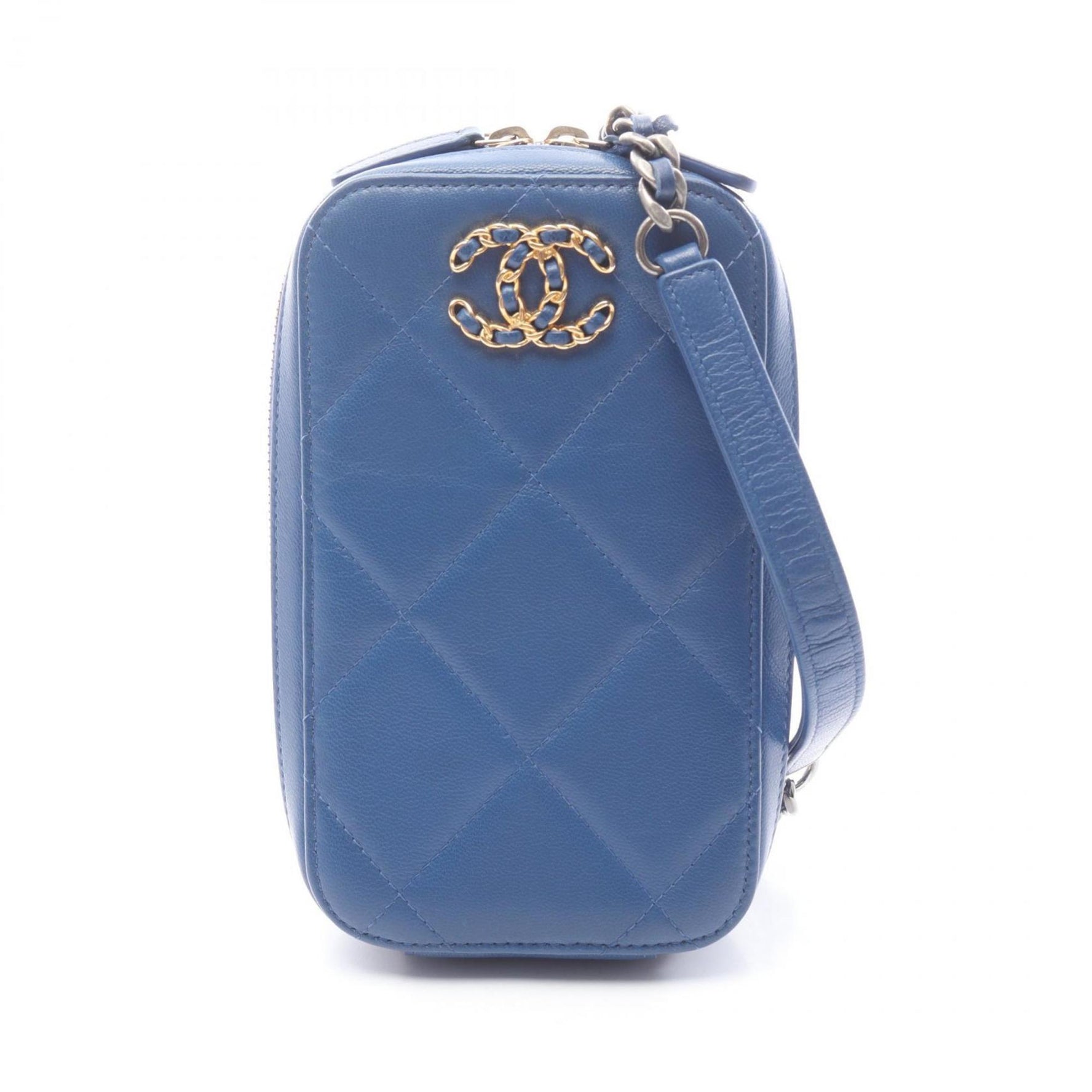 CHANEL Matelasse Shoulder Bag Leather