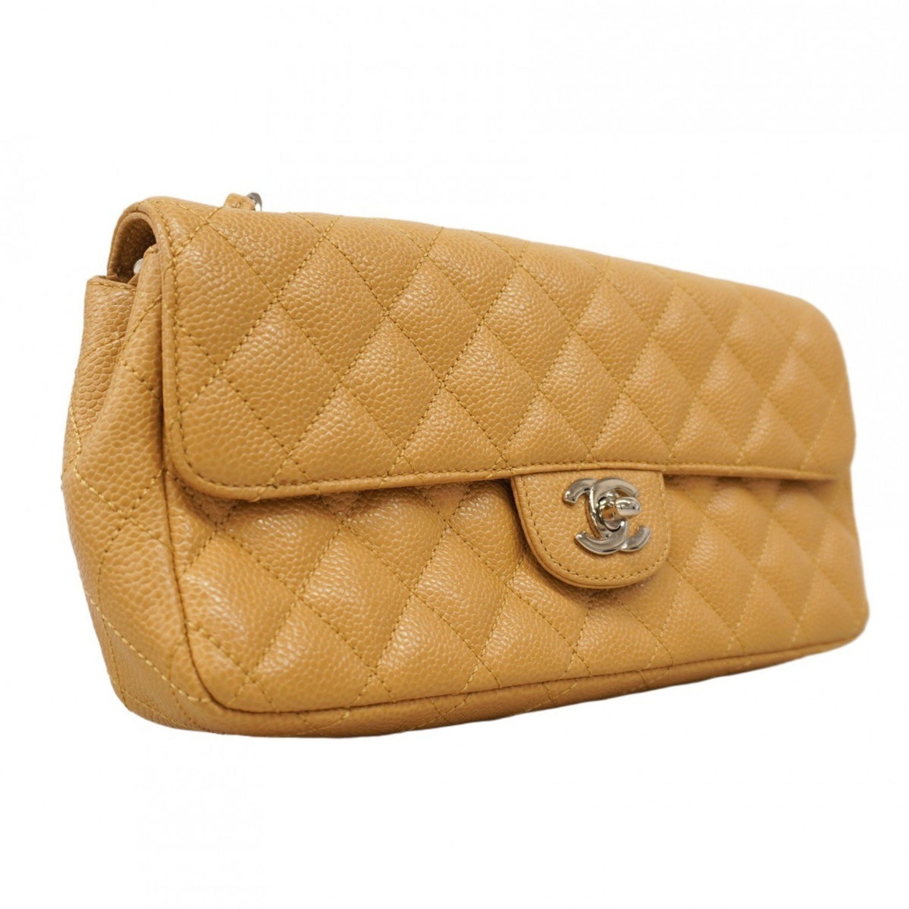 Chanel Matelasse Shoulder Bag with Chain Bag, Caviar Skin