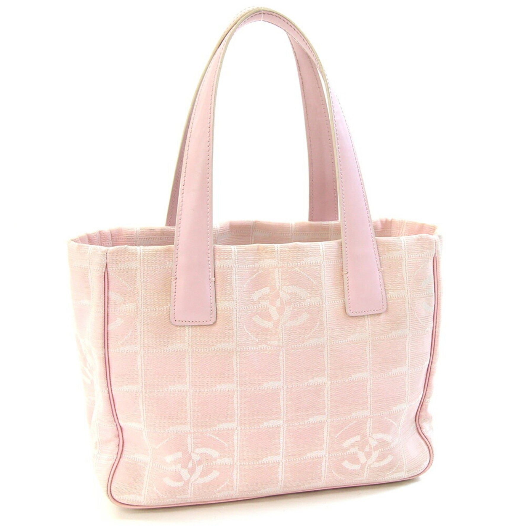 Chanel Handbag New Travel Line Tote TPM Canvas Mini Coco Mark