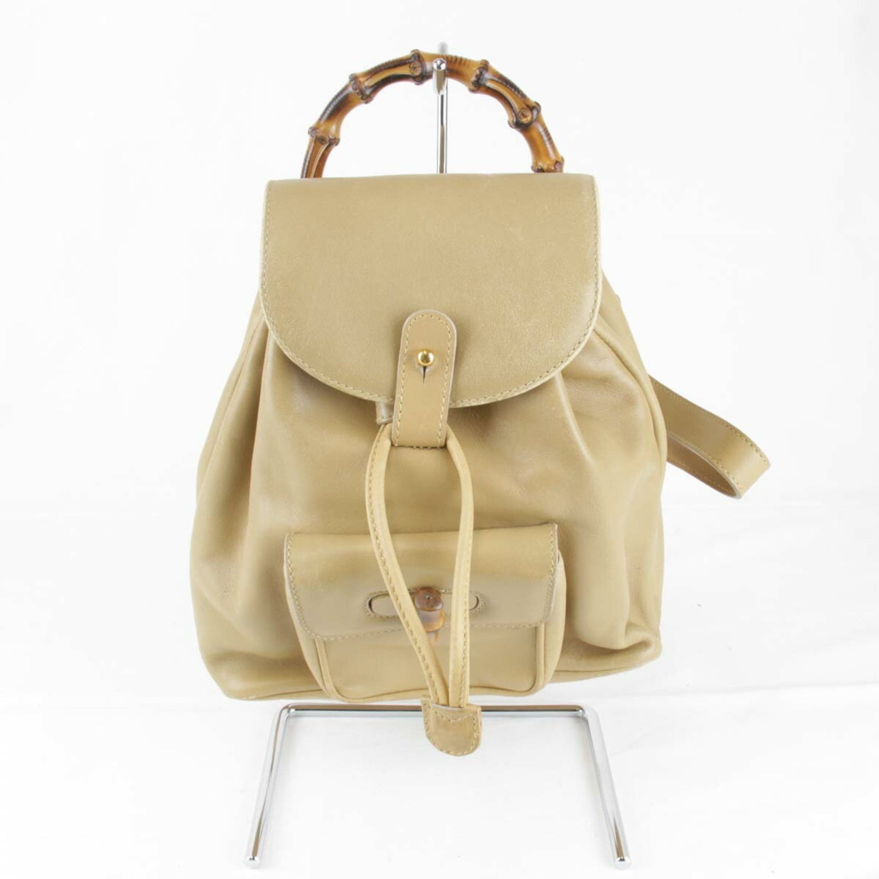 GUCCI 003・2058・0030 Backpack/Daypack Leather