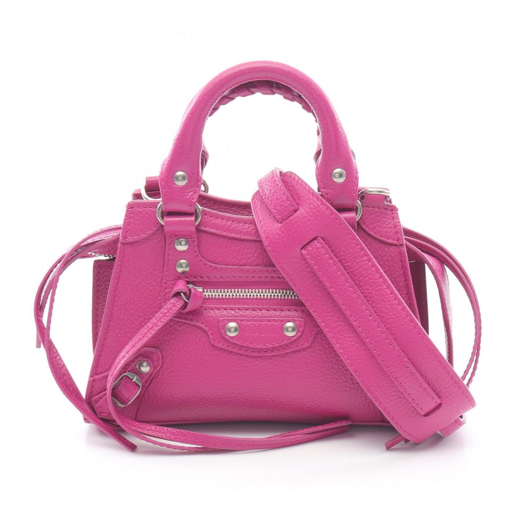 Balenciaga Neo Classic Nano Handbag, Leather