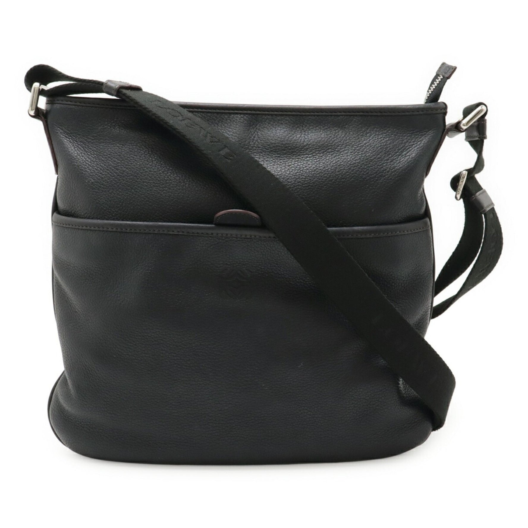 LOEWE Anagram Shoulder Bag in Leather