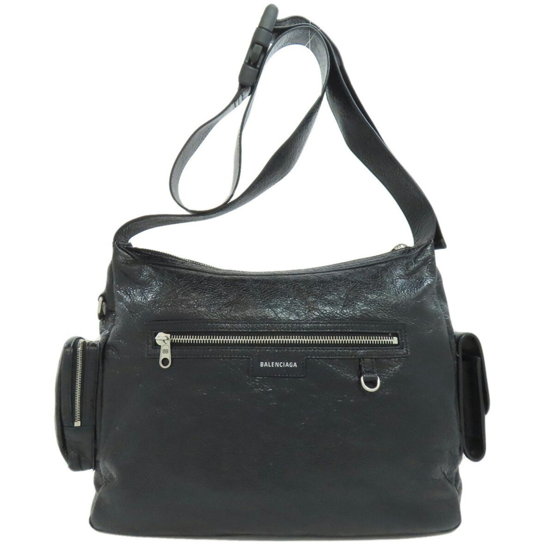 Balenciaga Super Busy Shoulder Bag Calfskin