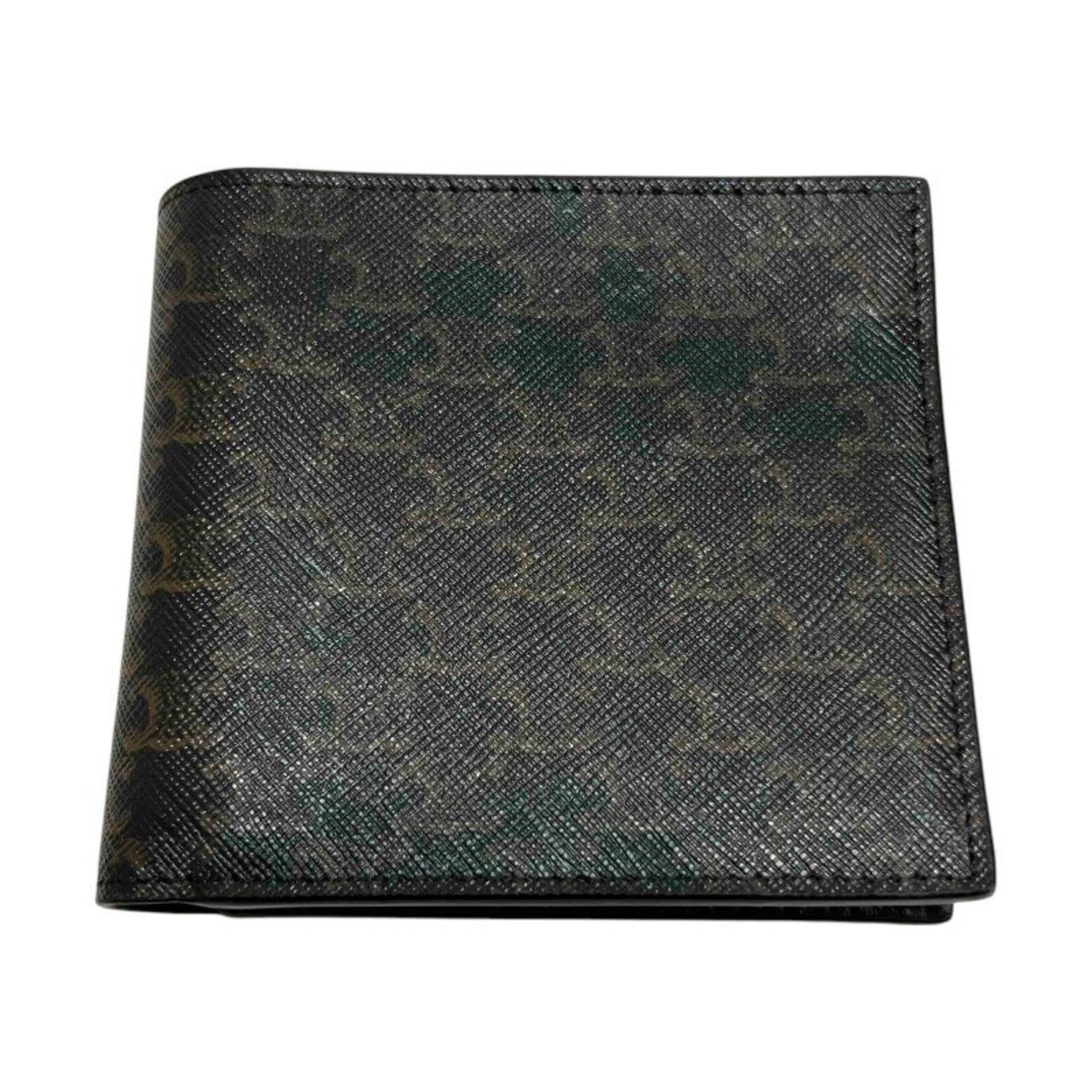 CELINE Bifold Wallet in Triomphe Canvas