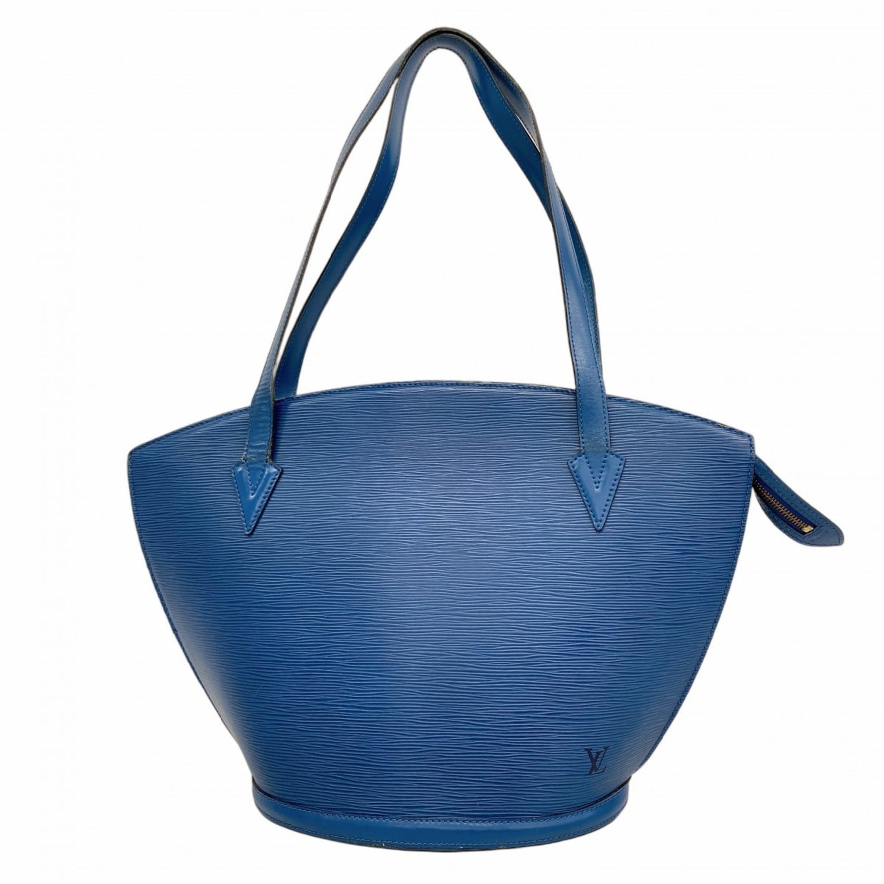 Louis Vuitton Epi Saint-Jacques Shoulder Bag Toledo Blue