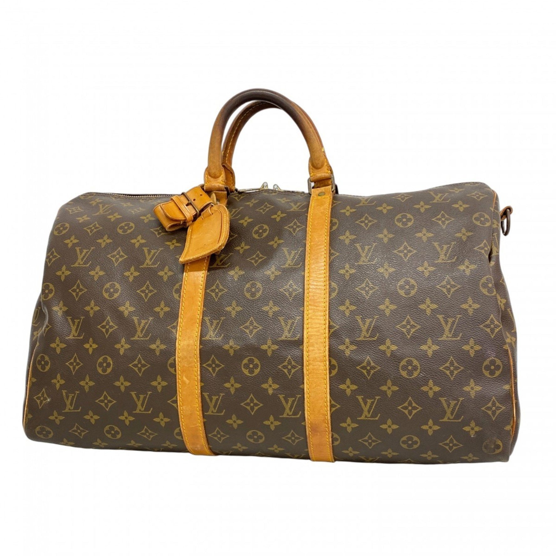 Louis Vuitton Monogram Keepall Bandouliere 50 Boston Bag Men's/Women's
