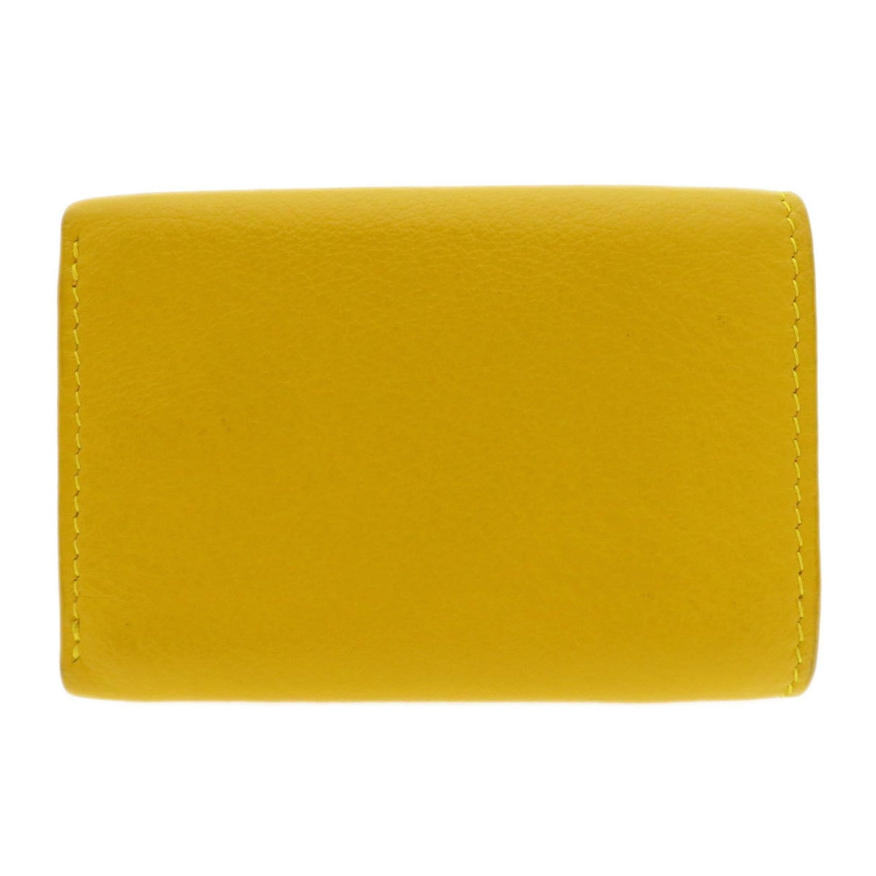 Balenciaga Compact Wallet Paper Bi-fold Calfskin