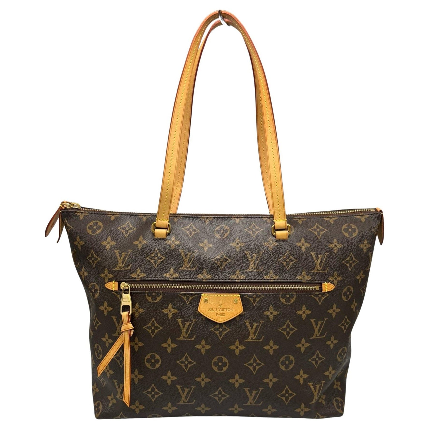 Louis Vuitton Iena MM Tote Bag Canvas Handbag