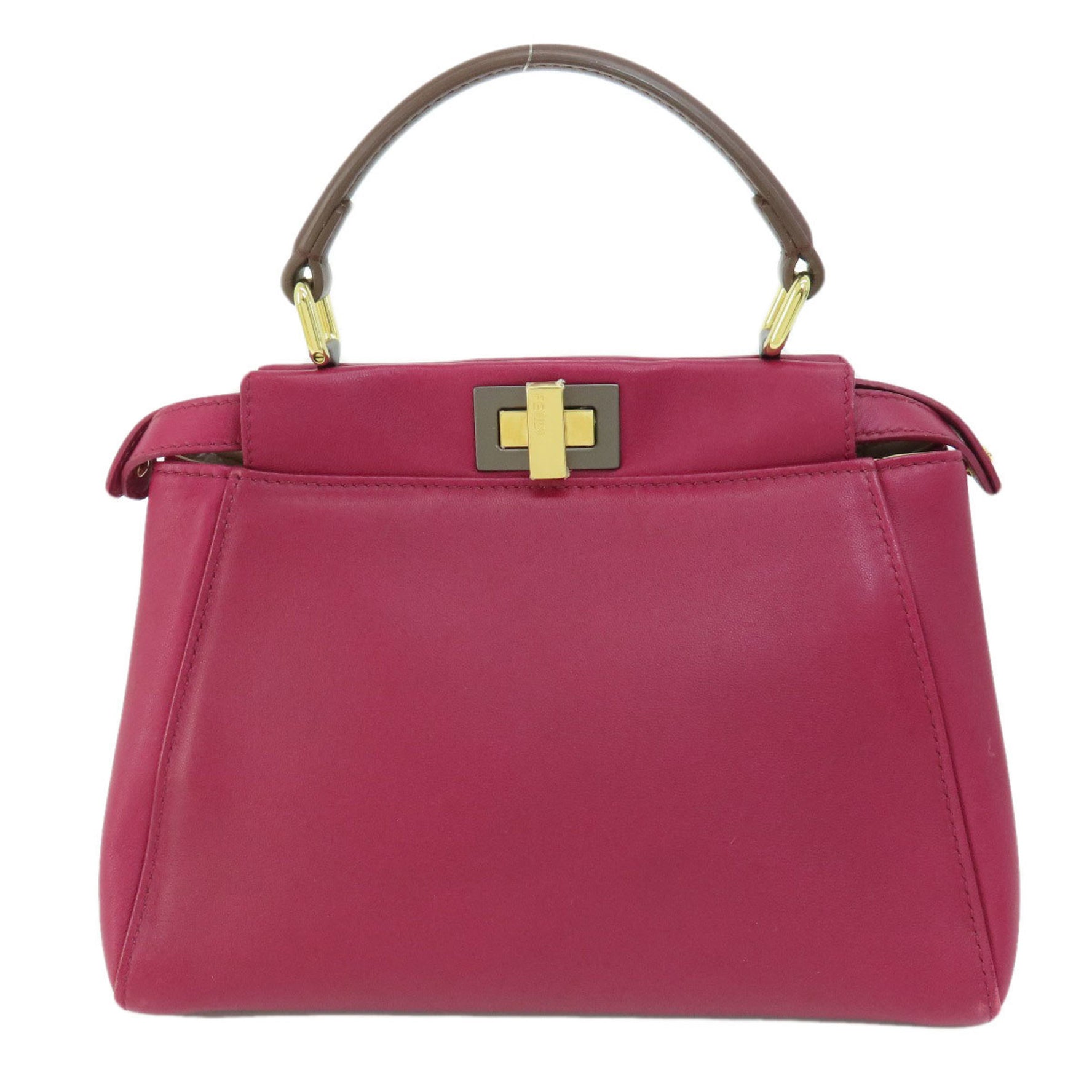 Fendi Peekaboo handbag in calf leather