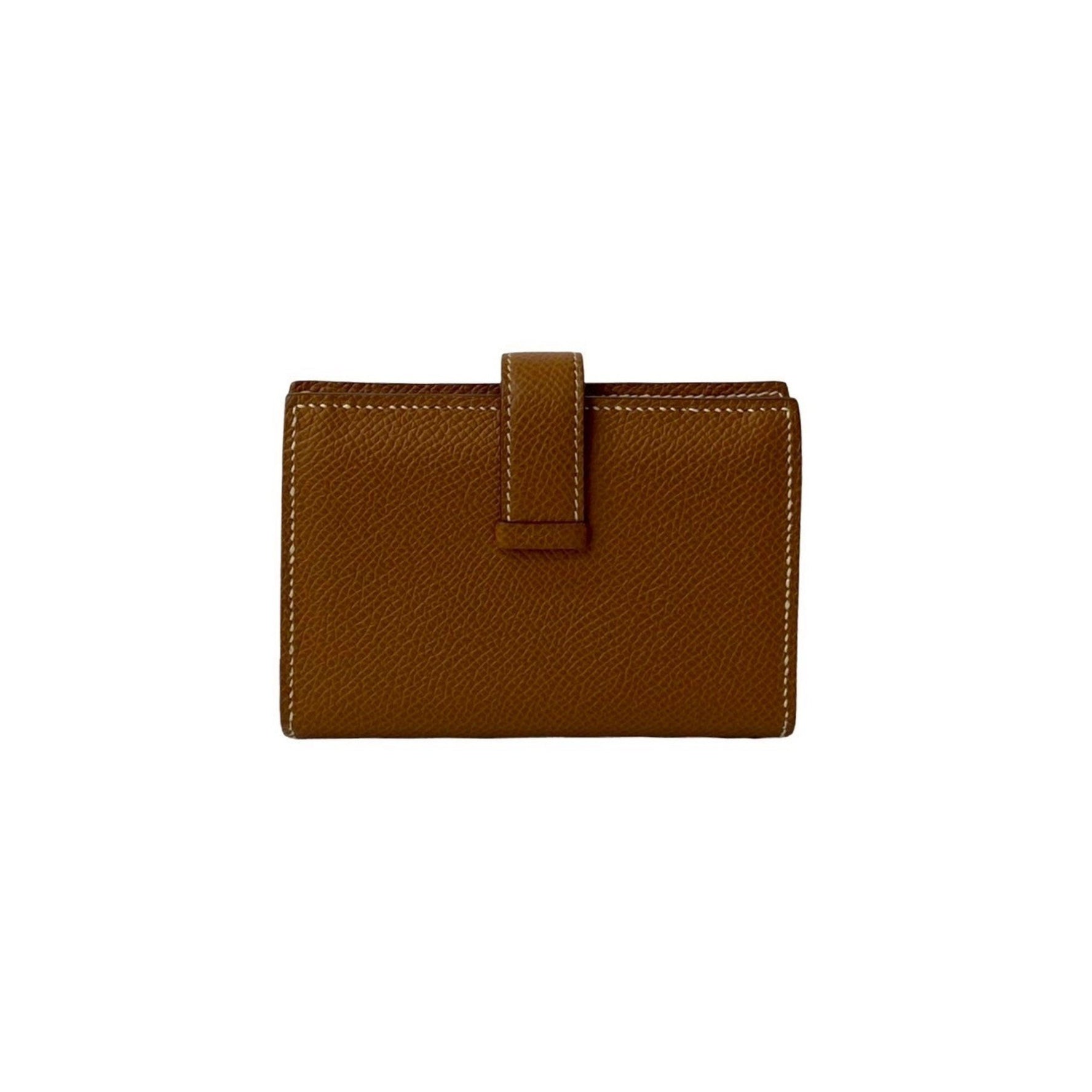 B-stamped HERMES Bearn card case, Epsom leather, mini business holder