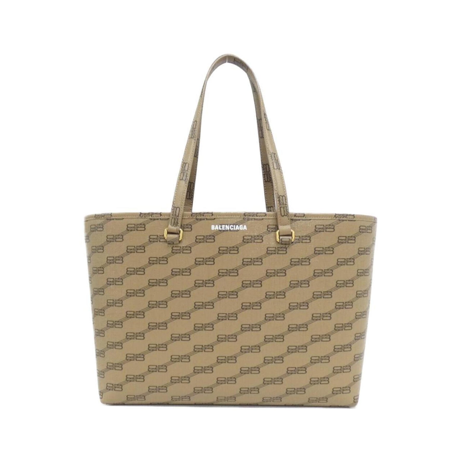 Balenciaga Signature Medium Shopper Handbag BB Monogram