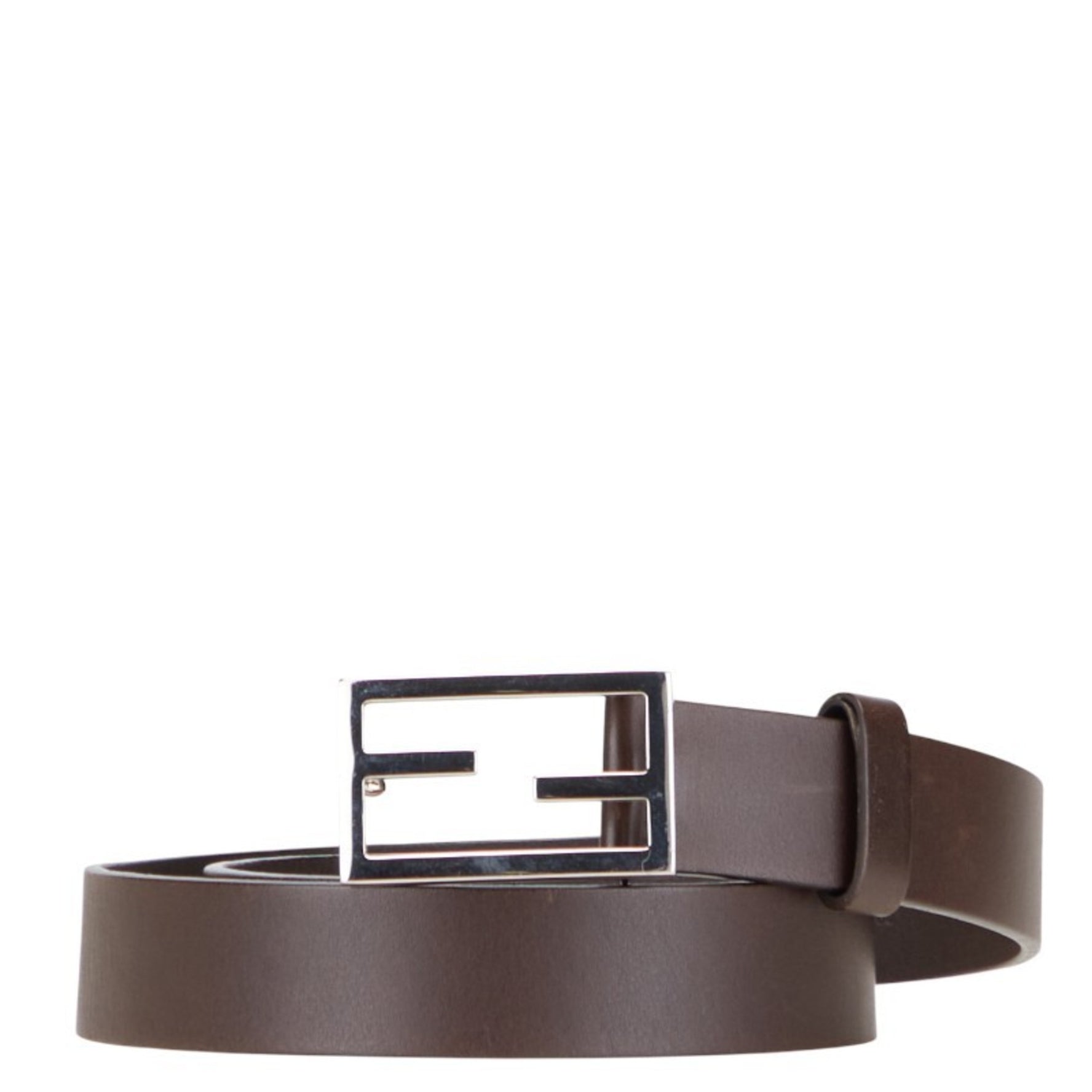Fendi FF Buckle Belt 80 32 Leather