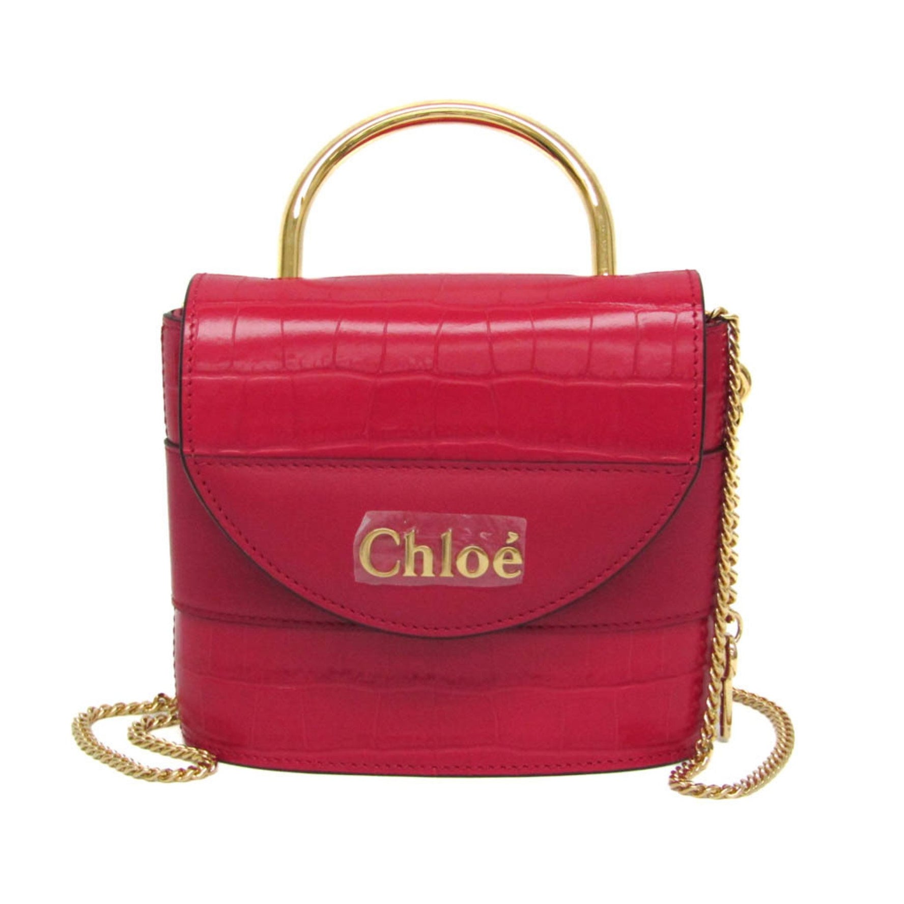Chloé SMALL PADLOCK Leather Handbag,Shoulder Bag