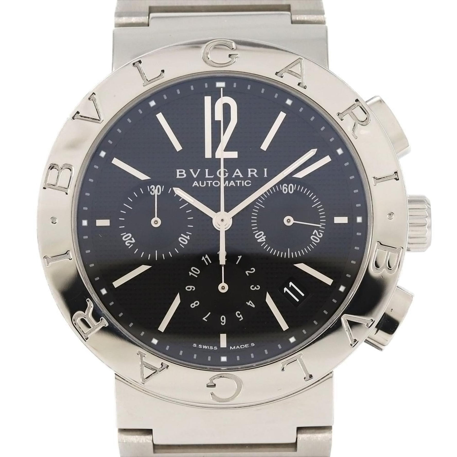 Bvlgari Chronograph AT SS Automatic Watch