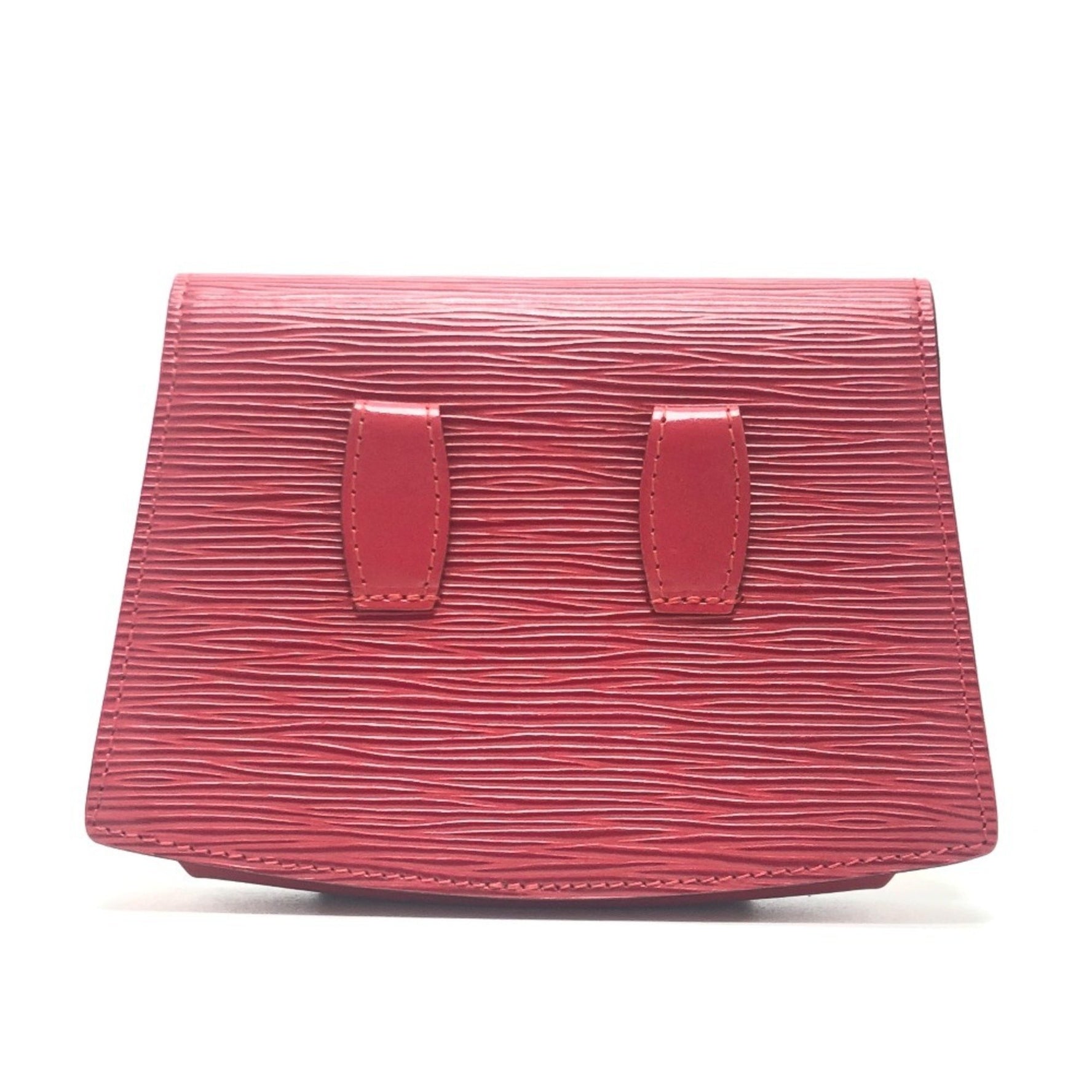 Louis Vuitton Epi Leather Pochette Santur Tilsitt Shoulder Bag (Pouch Only) - Castilian Red