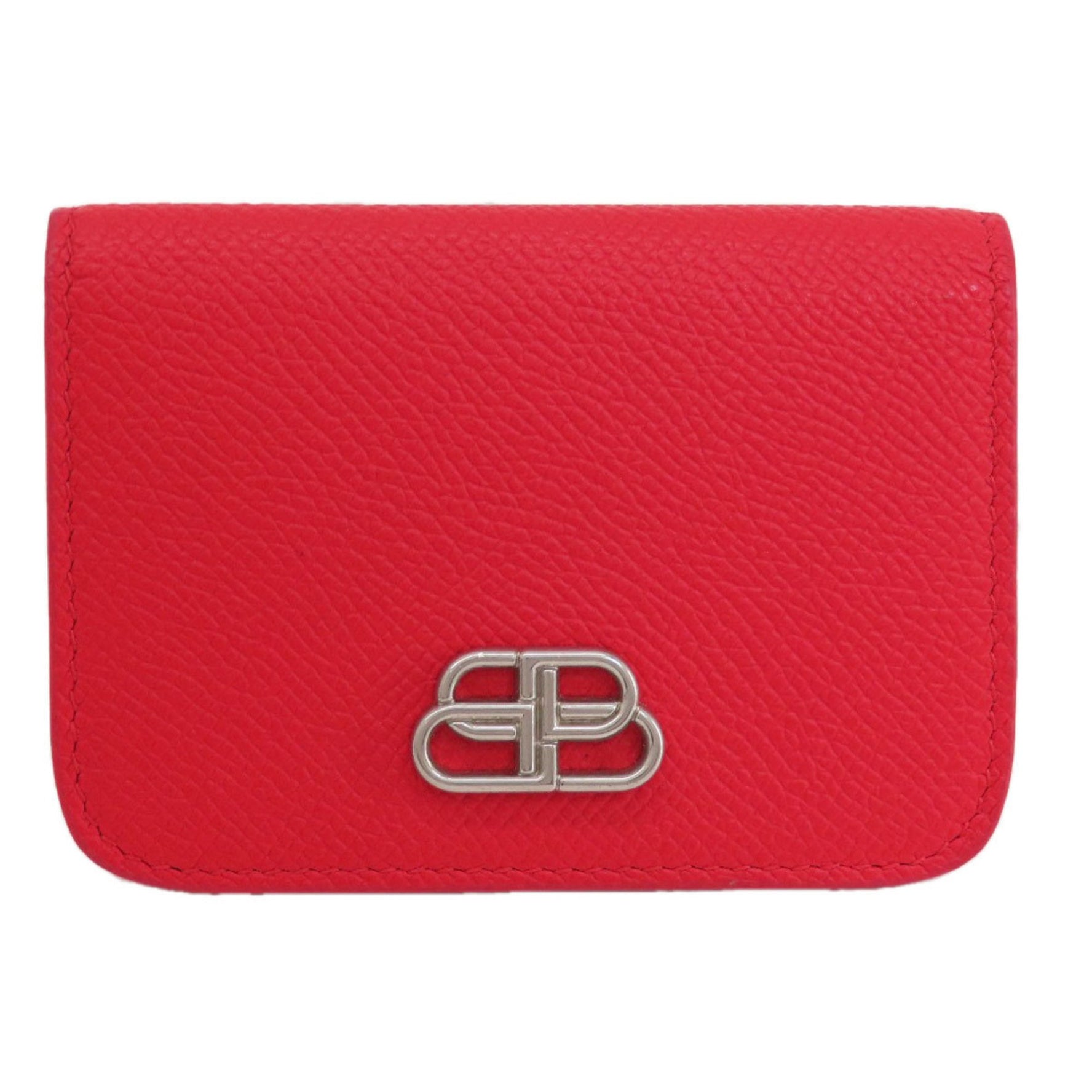 Balenciaga BB Compact Bi-fold Wallet Leather