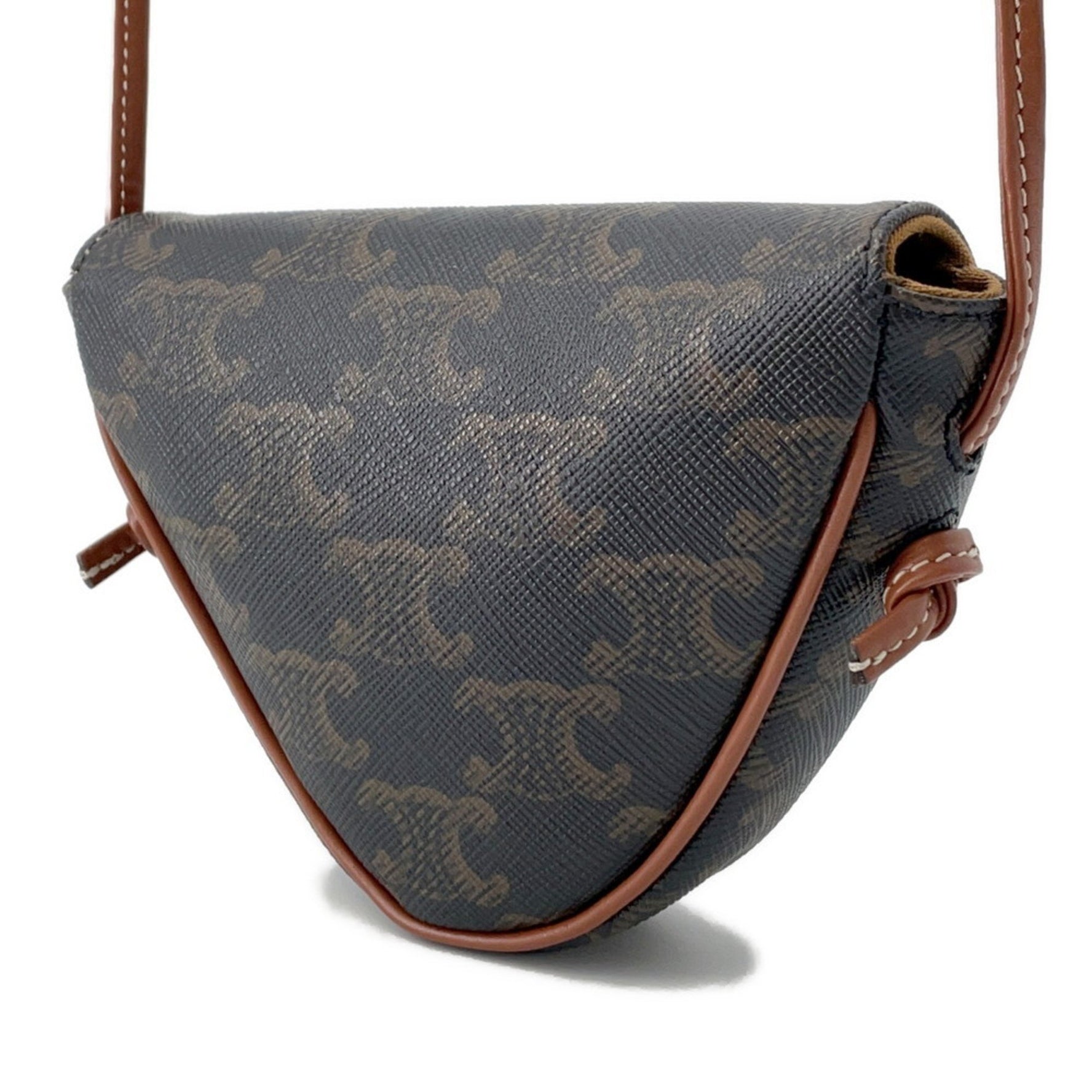Celine shoulder bag mini triangle triomphe pochette
