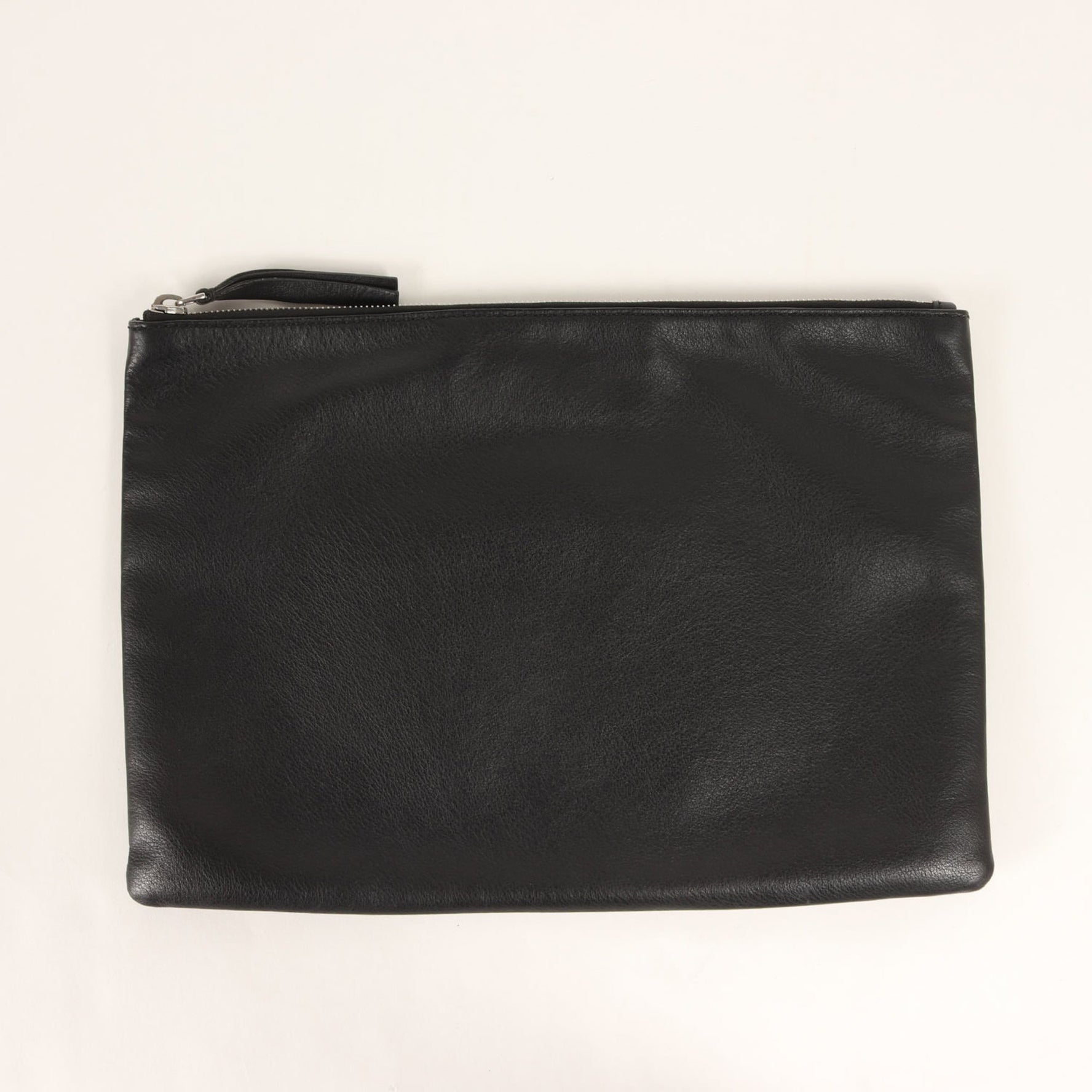BALENCIAGA Leather Clutch Bag