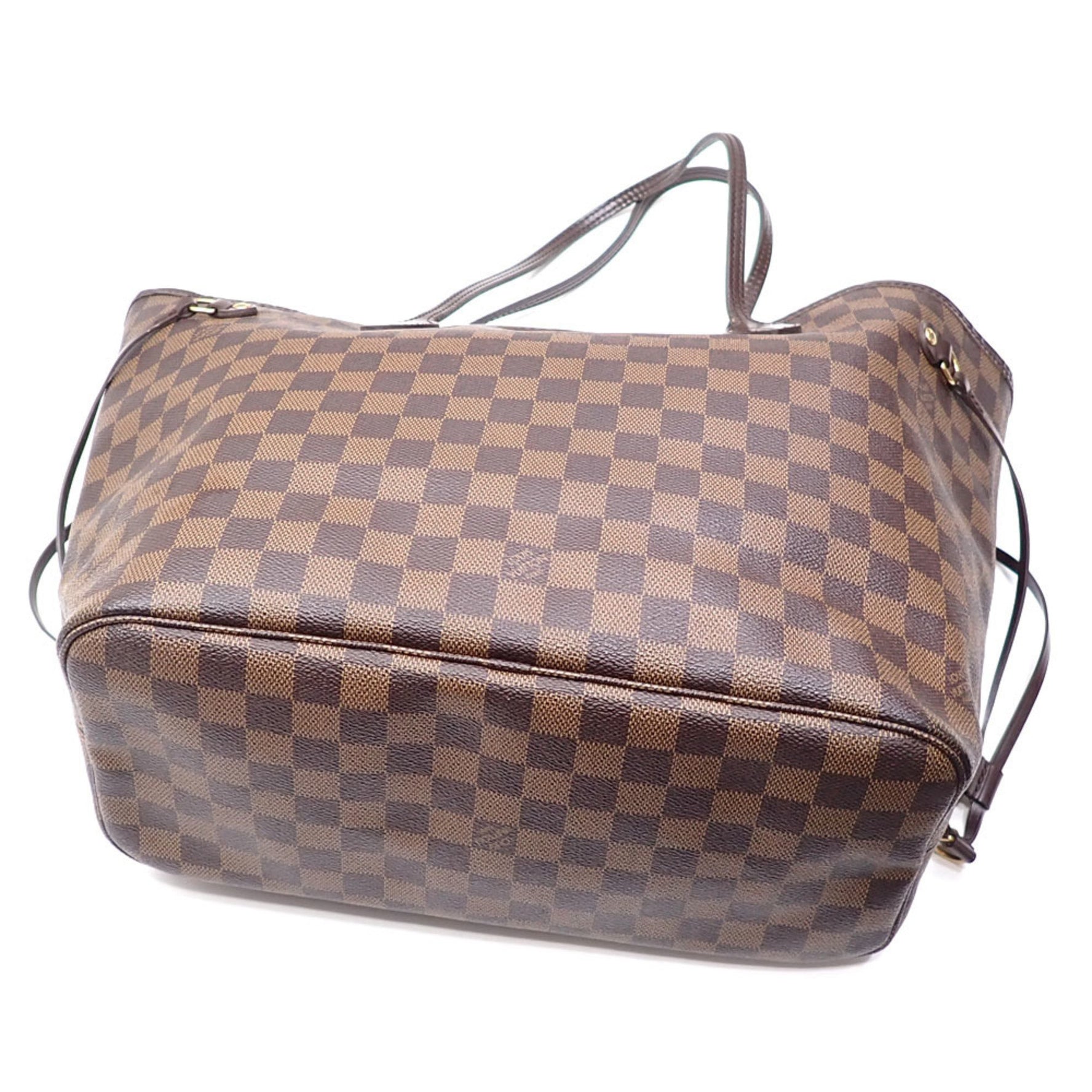 Louis Vuitton Damier Ebene Neverfull MM Tote Bag, Early Model