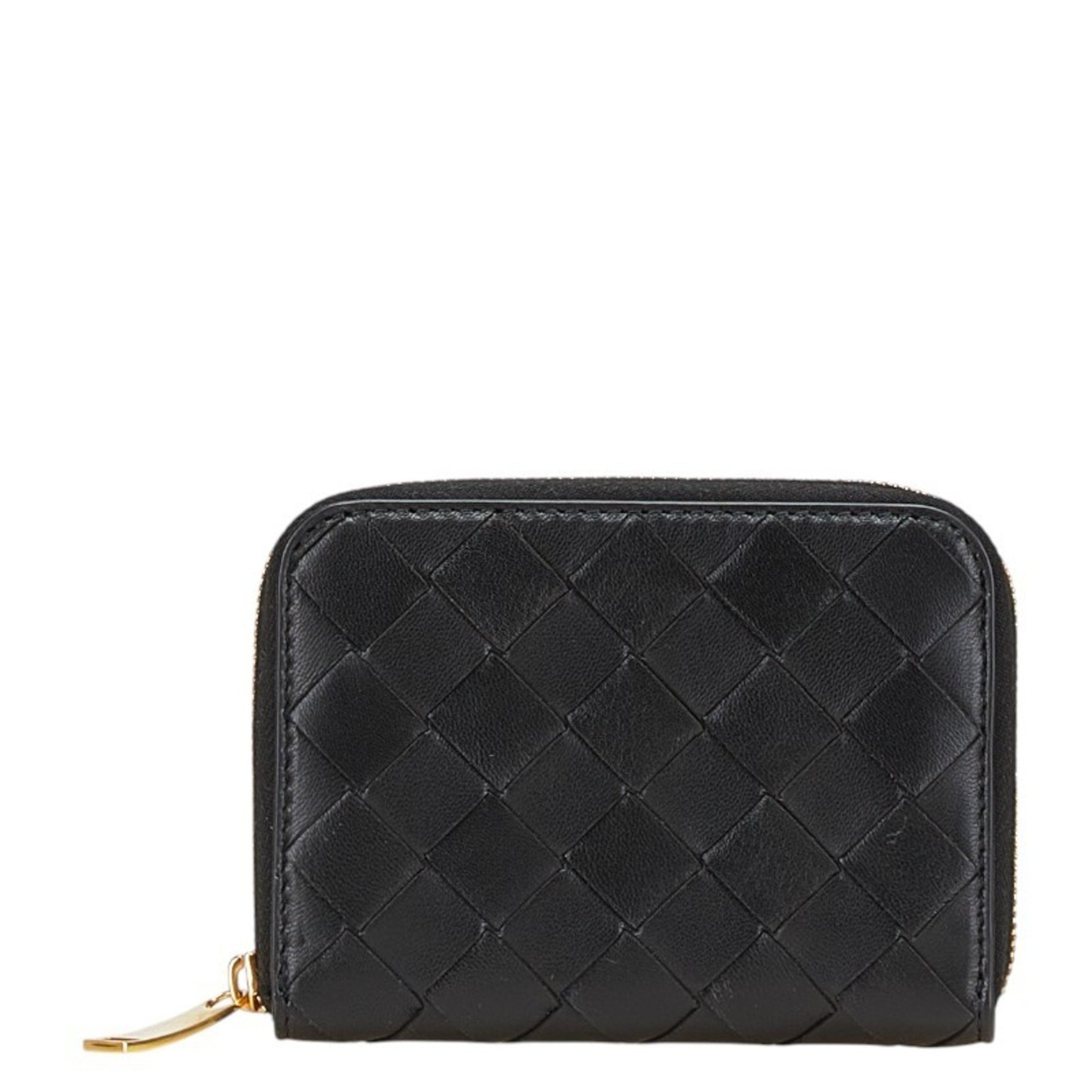 Bottega Veneta Intrecciato Compact Wallet in Leather