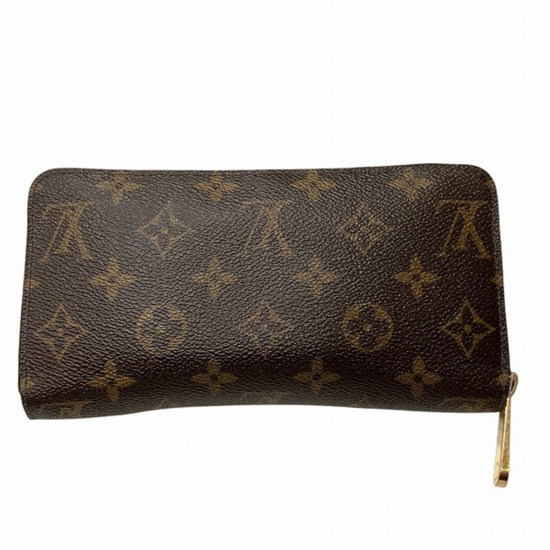 Louis Vuitton Monogram Zippy Wallet Round Long