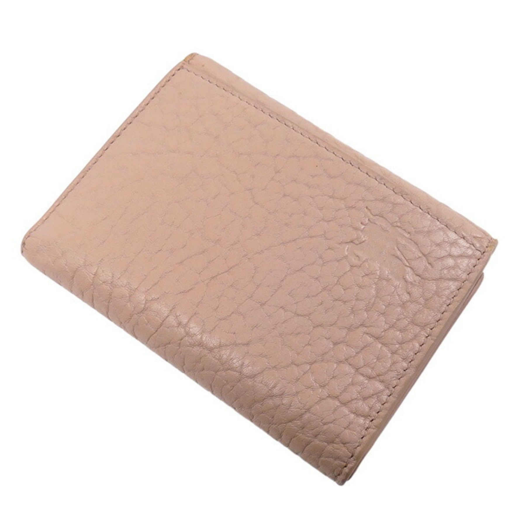 BURBERRY Chess Compact Wallet Tri-fold