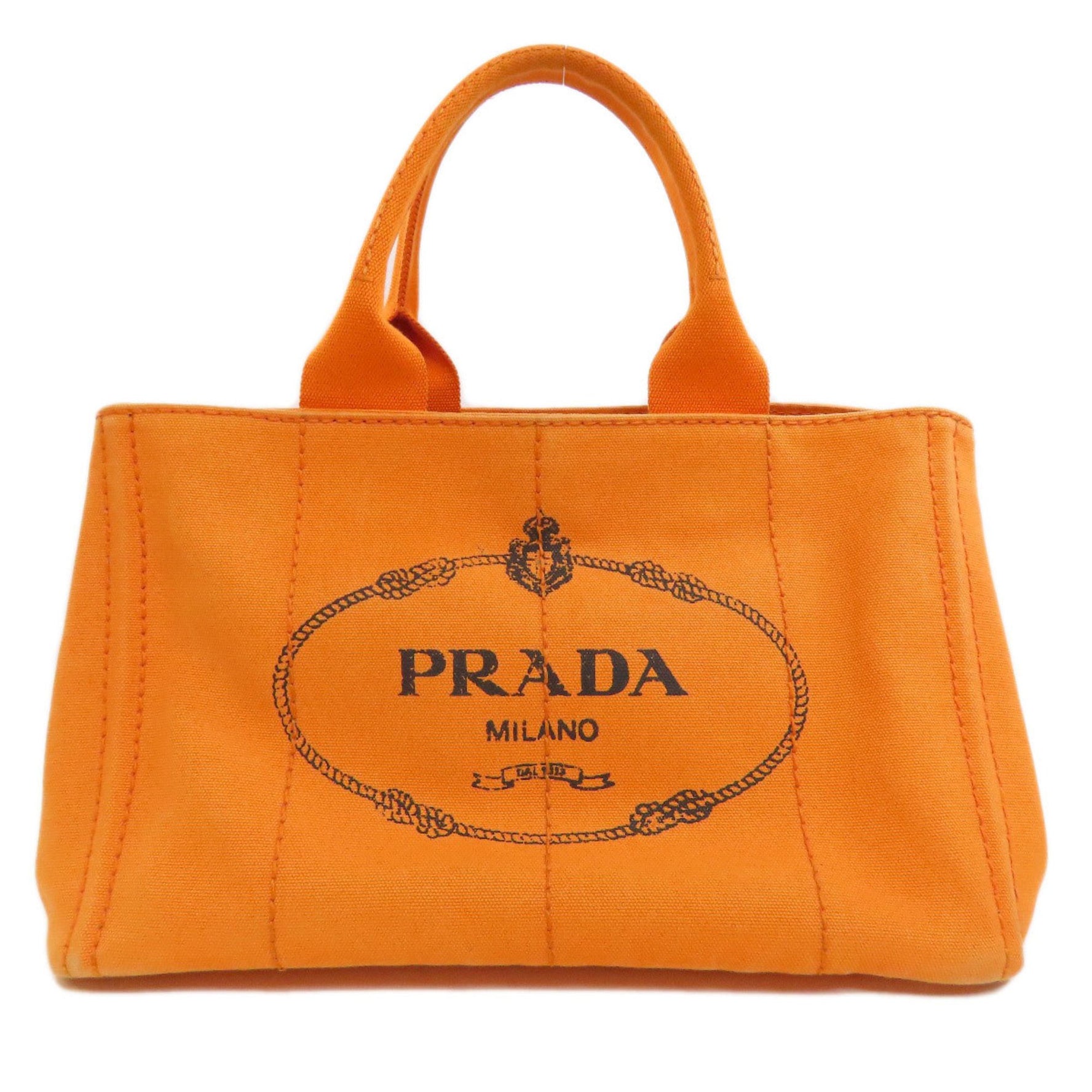 Prada Canapa Handbag Canvas