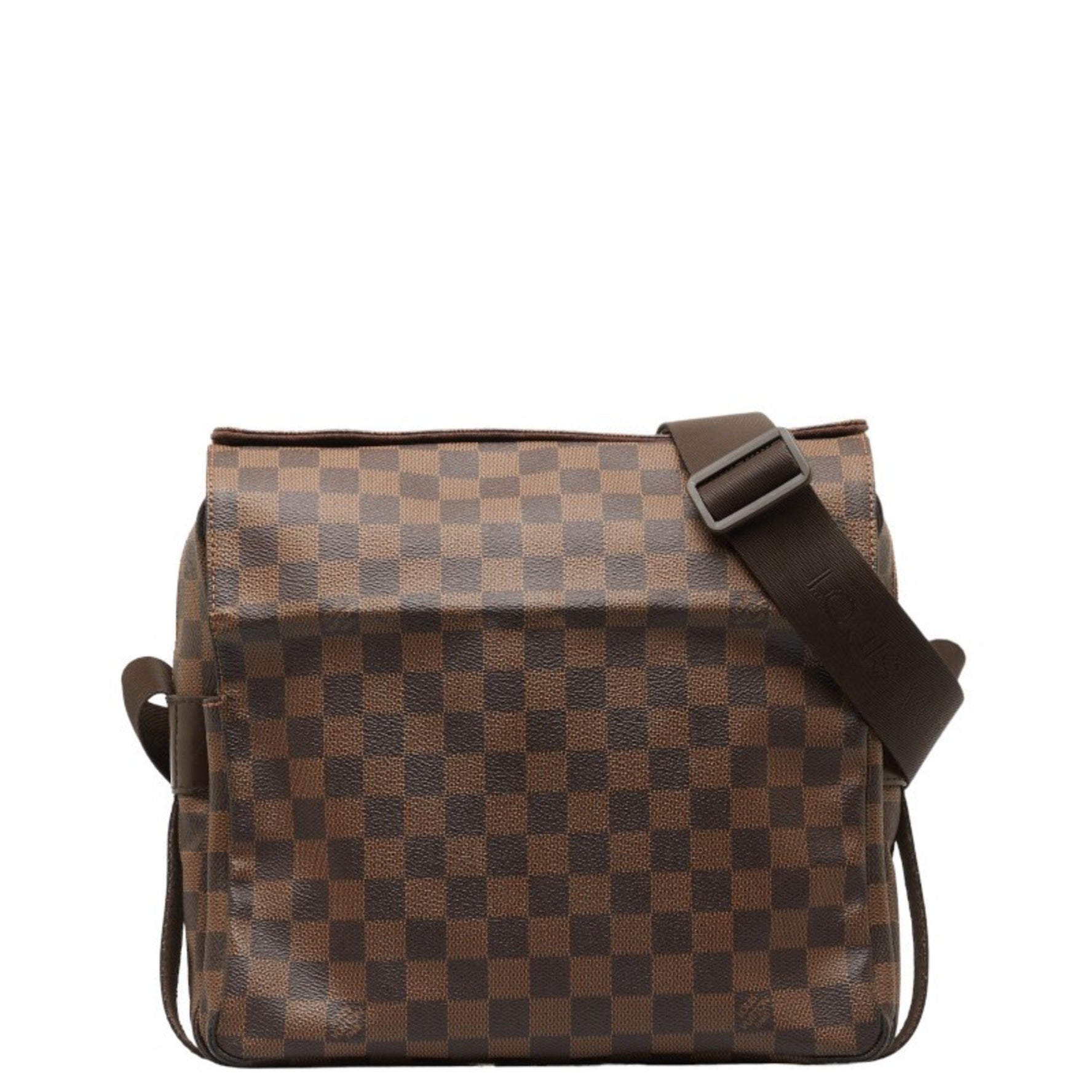 Louis Vuitton Damier Naviglio Shoulder Bag PVC Leather