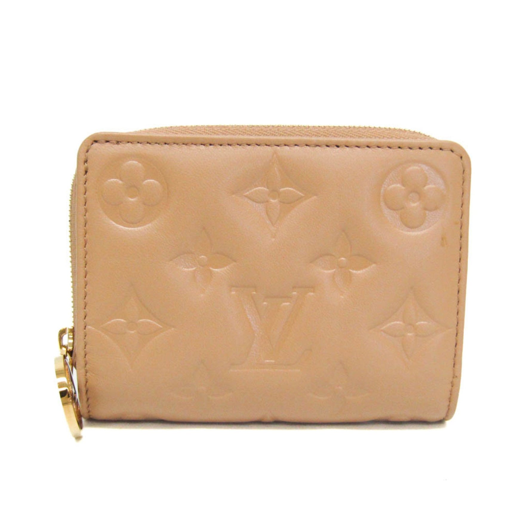 Louis Vuitton Monogram Embossed Lou Wallet Lamb Leather Wallet (bi-fold)