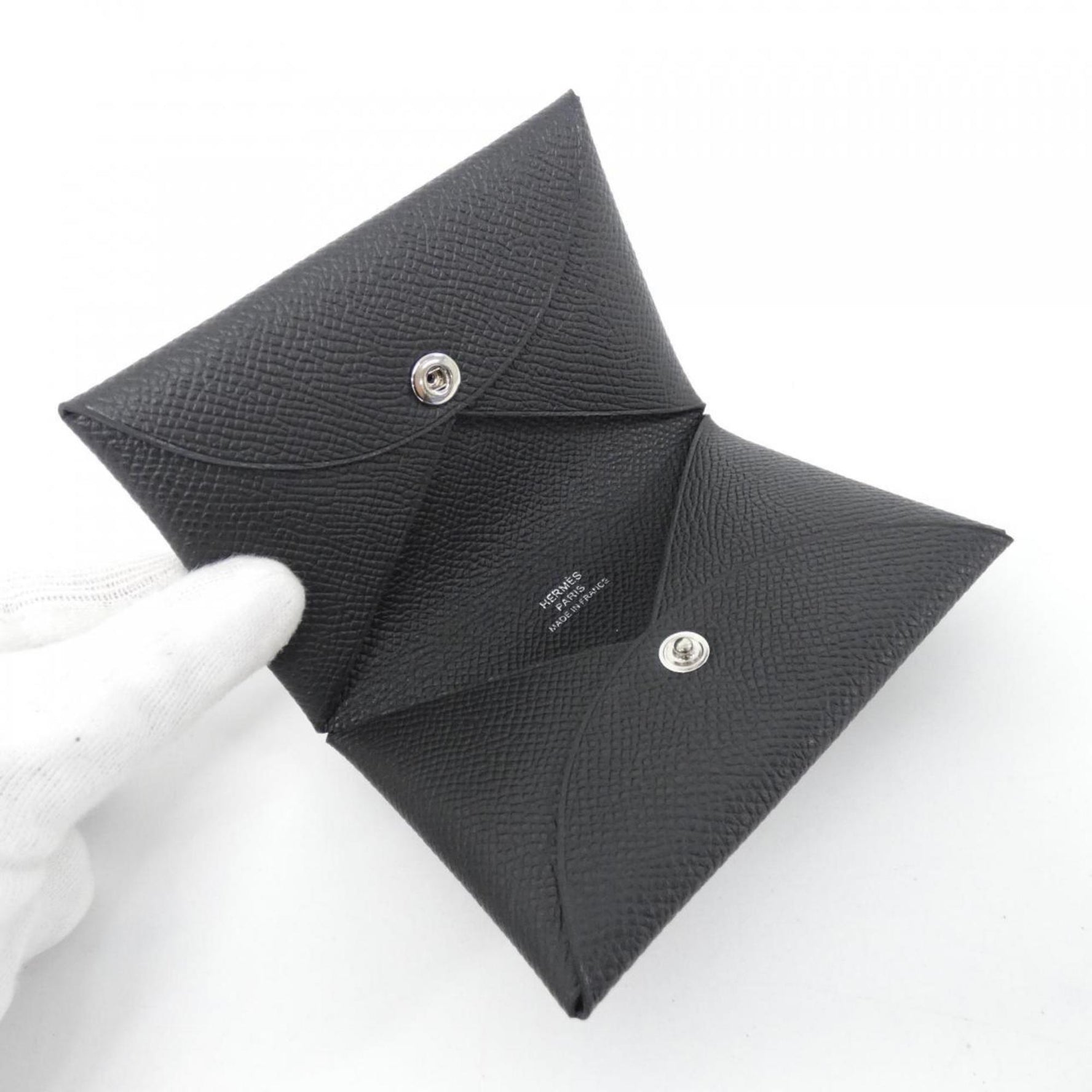 Hermes Hermès Calvi Business Card Case