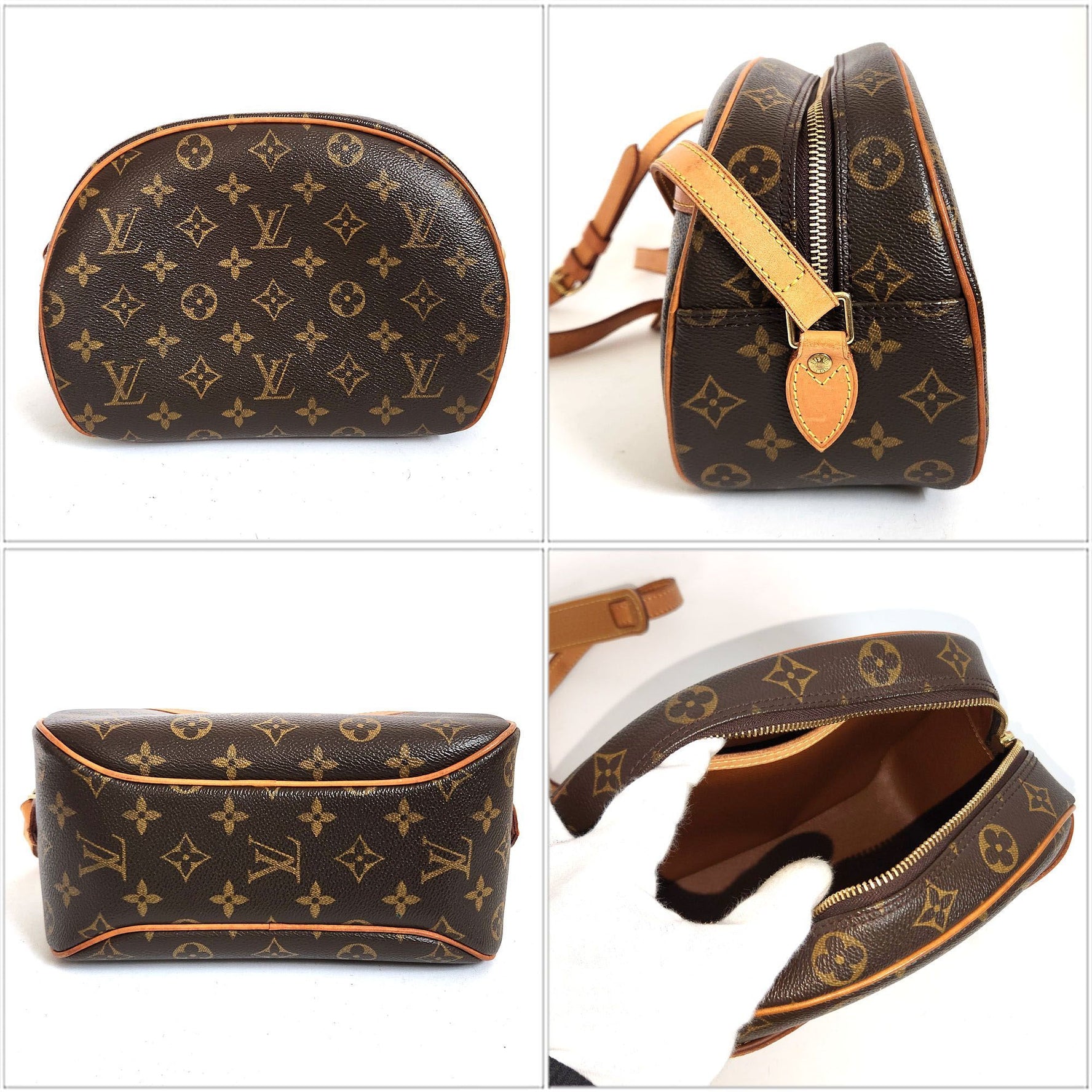 Louis Vuitton LOUISVUITTON Monogram Blois Shoulder Bag Back VUITTON