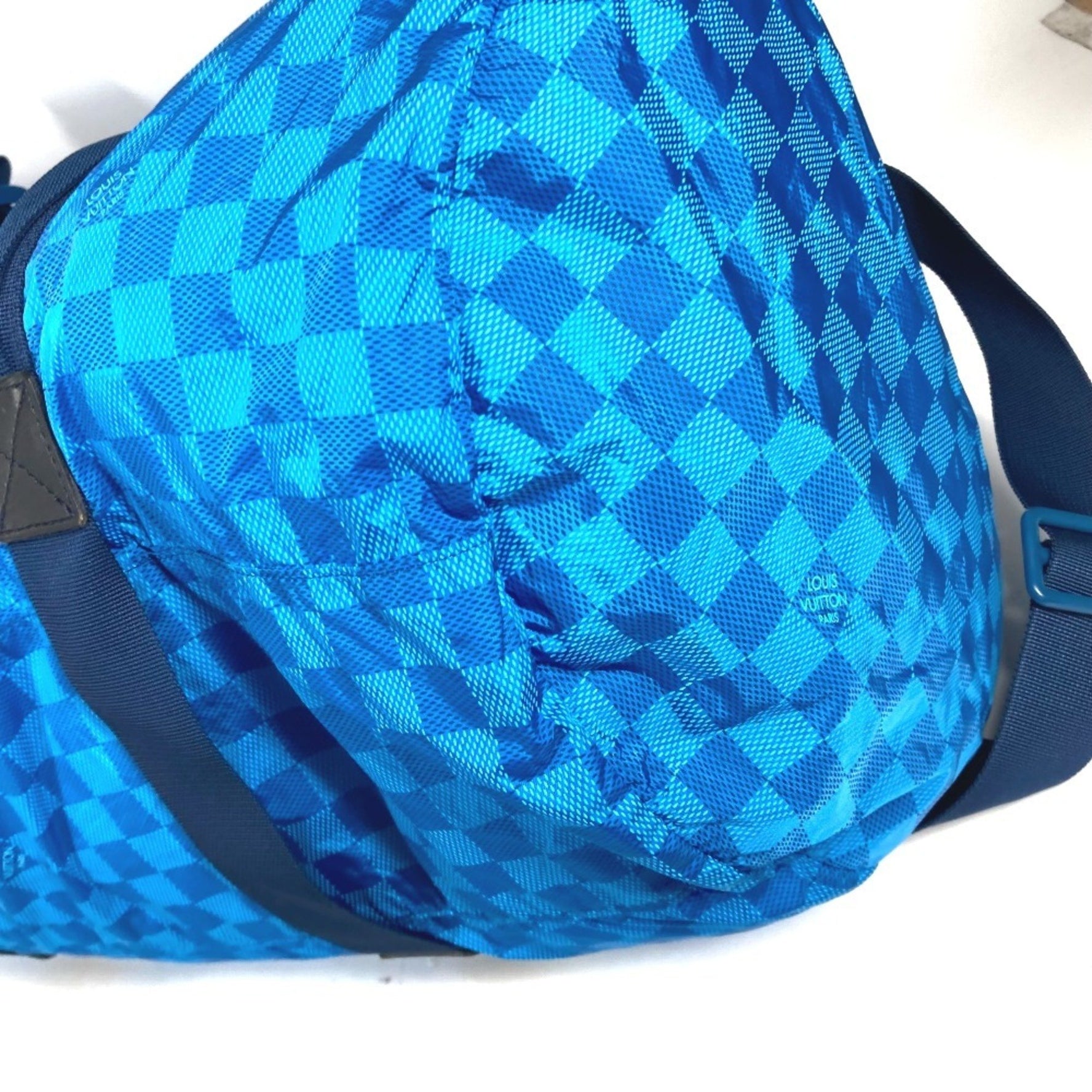 Louis Vuitton Damier Aventure Practical Bag Travel Shoulder Boston Nylon Men's