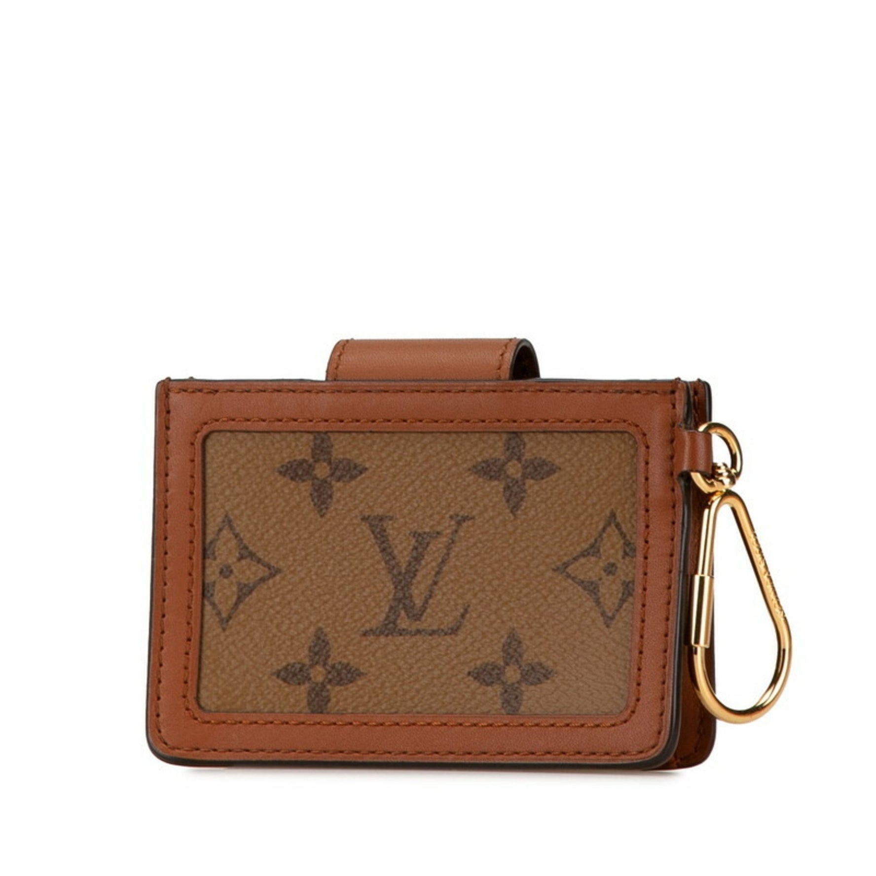 Louis Vuitton Monogram Reverse Dauphine Multicart Card Case PVC Leather