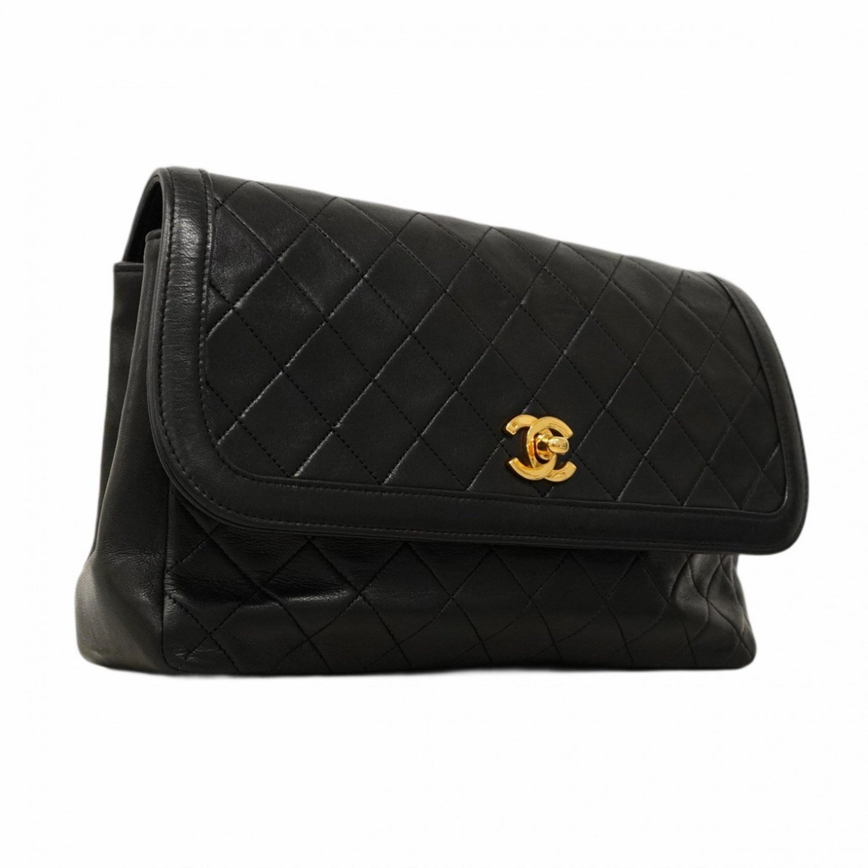Chanel Matelasse Shoulder Bag with pouch