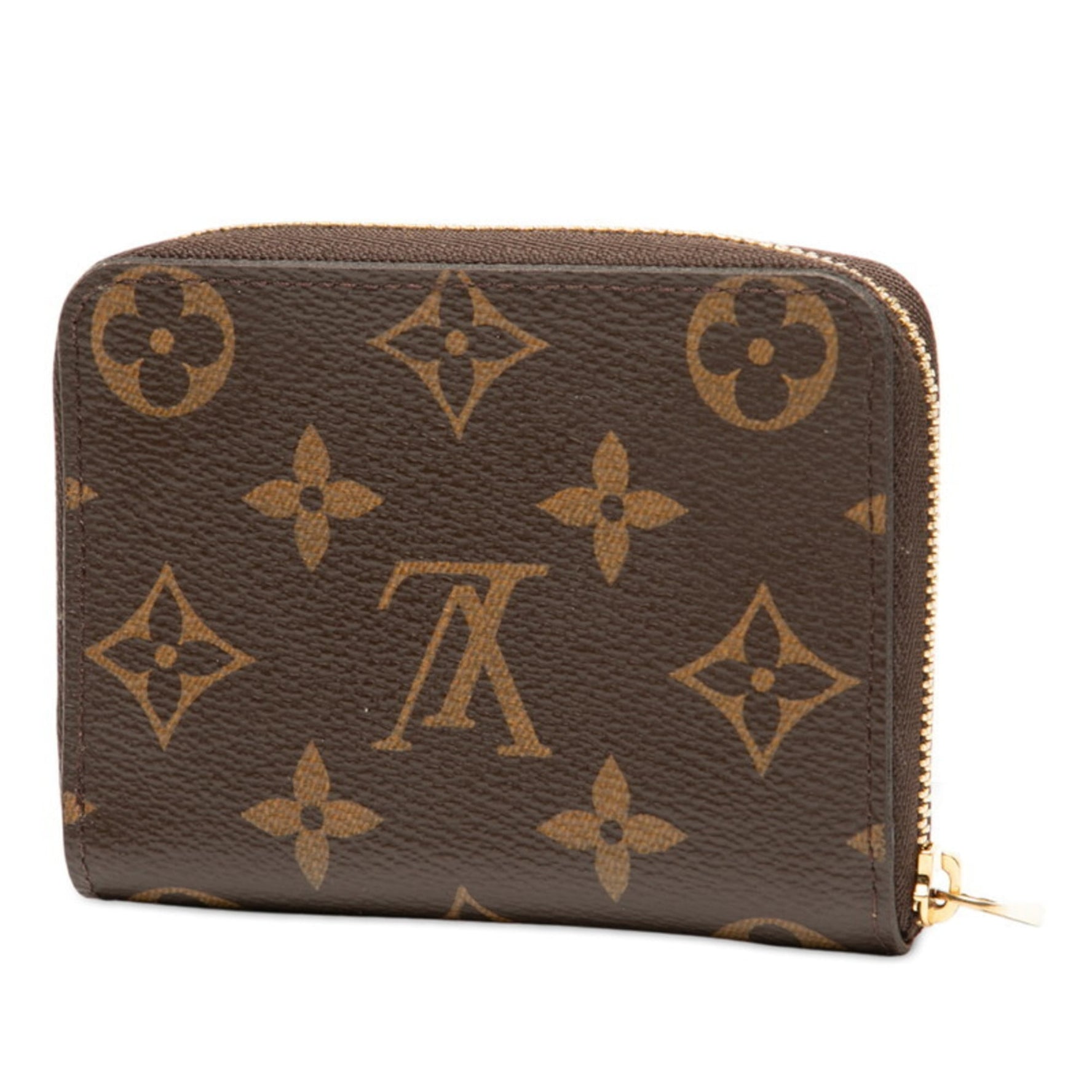 Louis Vuitton Monogram Zippy Coin Purse Leather LOUIS VUITTON