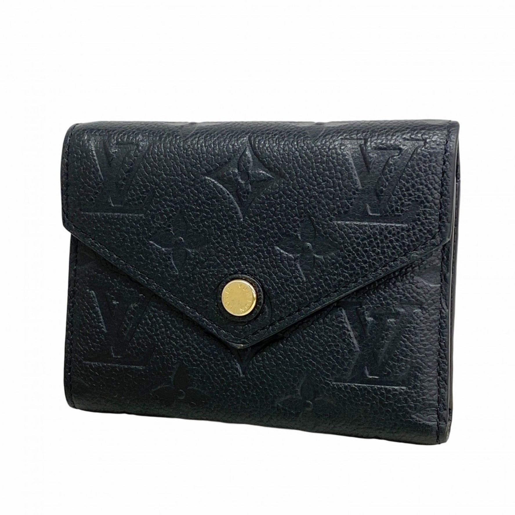 Louis Vuitton Monogram Empreinte Victorine Tri-fold Wallet