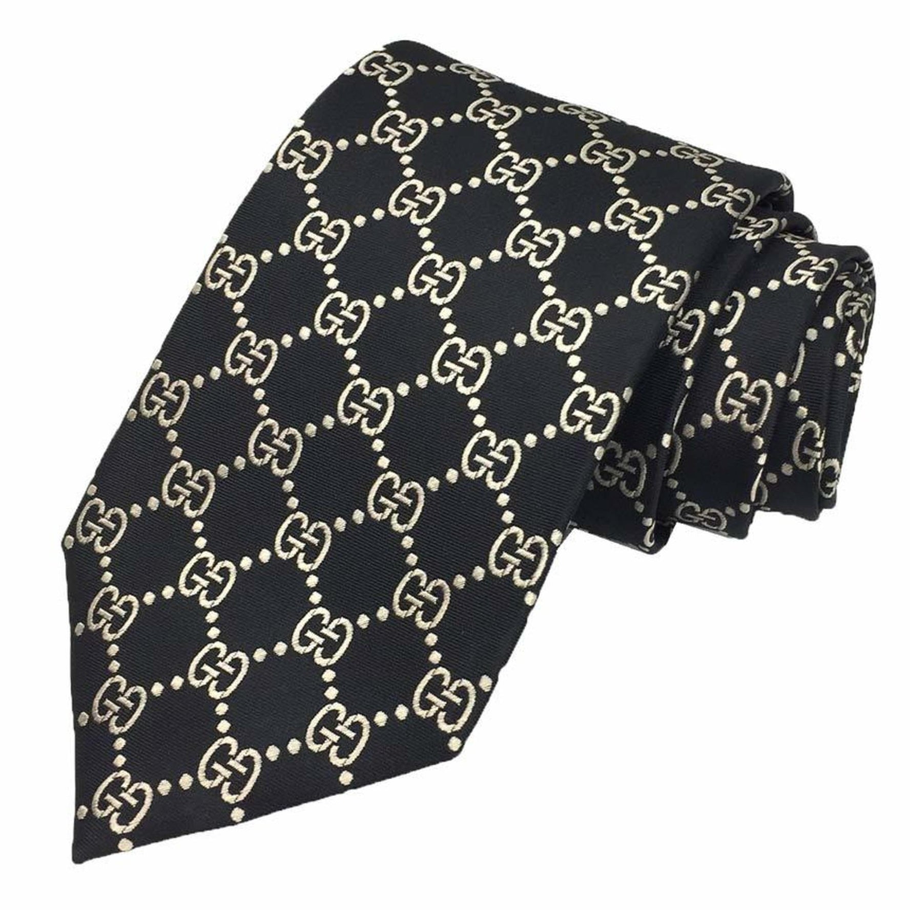 GUCCI tie GG silk