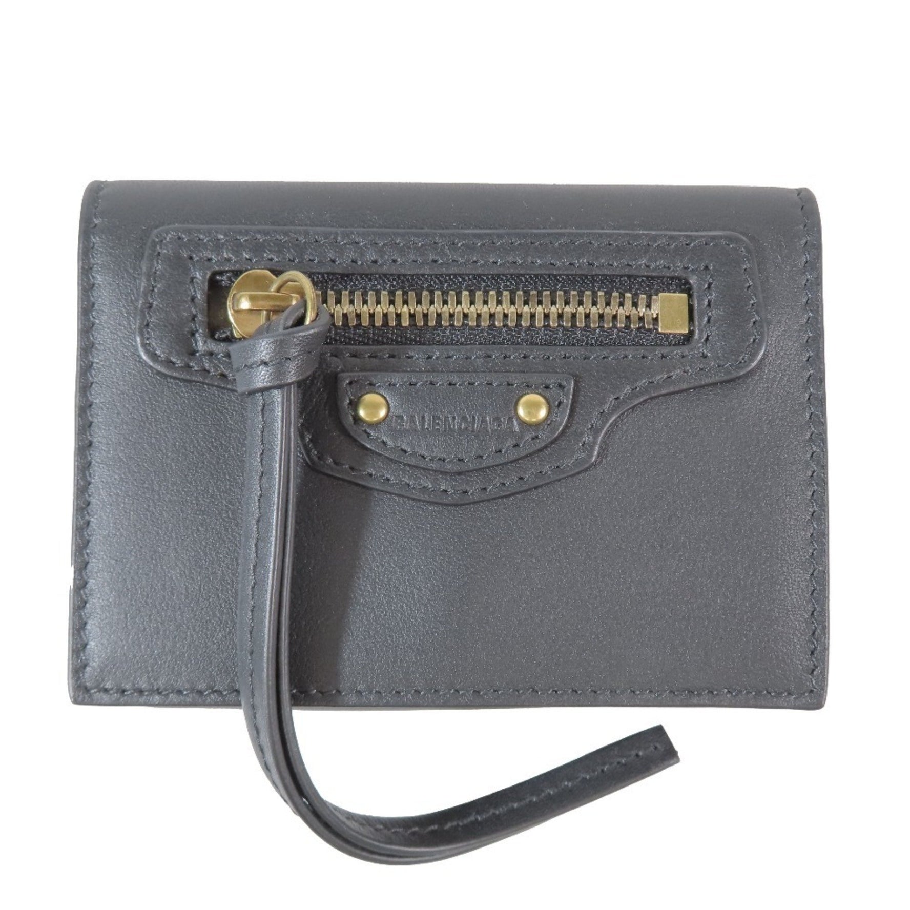 BALENCIAGA NEO CLASSIC Neo Classic Tri-fold Wallet, Mini Compact