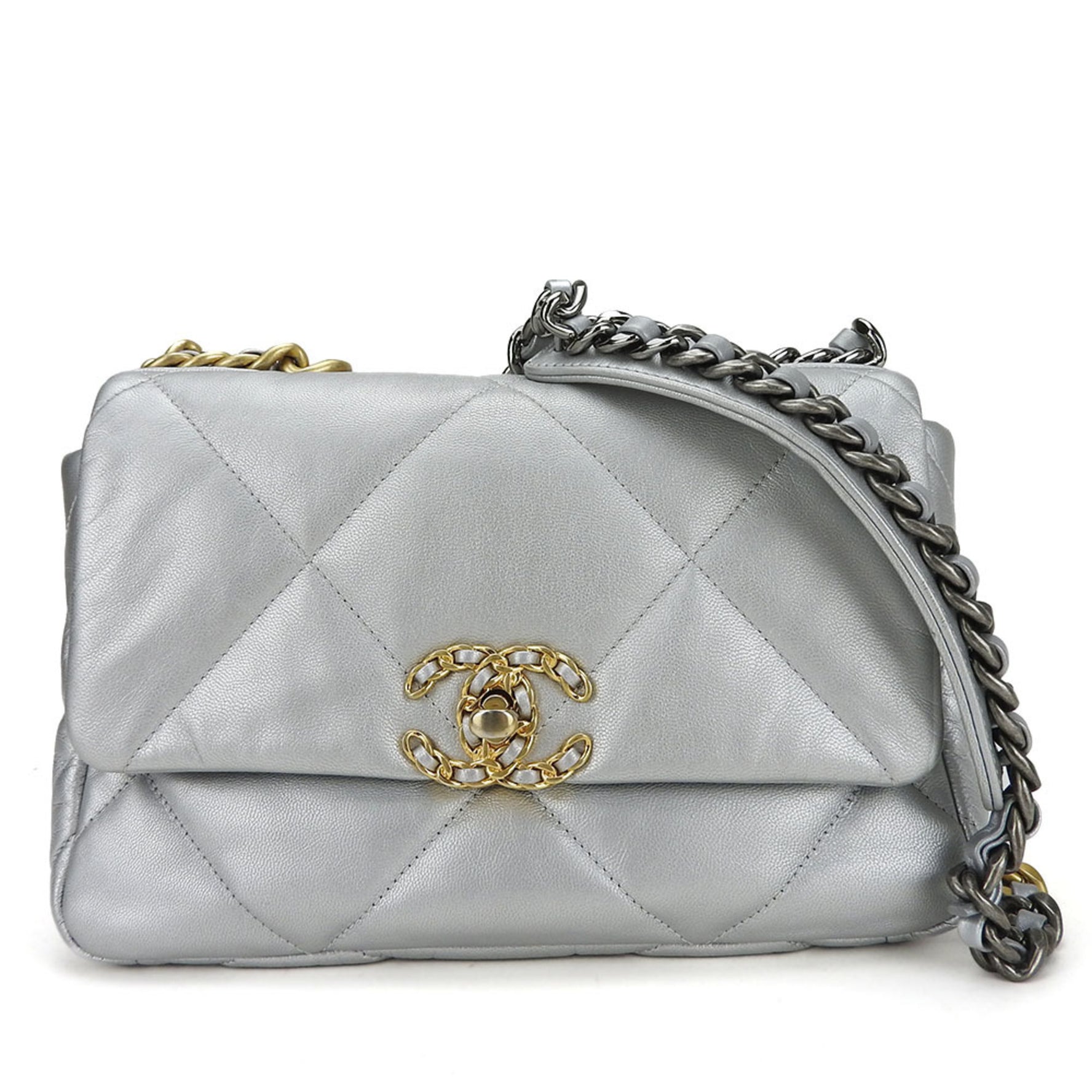 Chanel Shoulder Bag 19 Leather Chain 30 Series