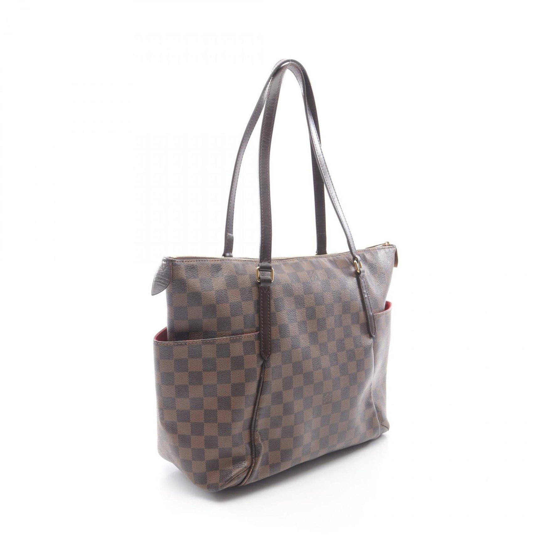 Louis Vuitton Totally MM Tote Bag, Coated Canvas and Leather with Damier Finish