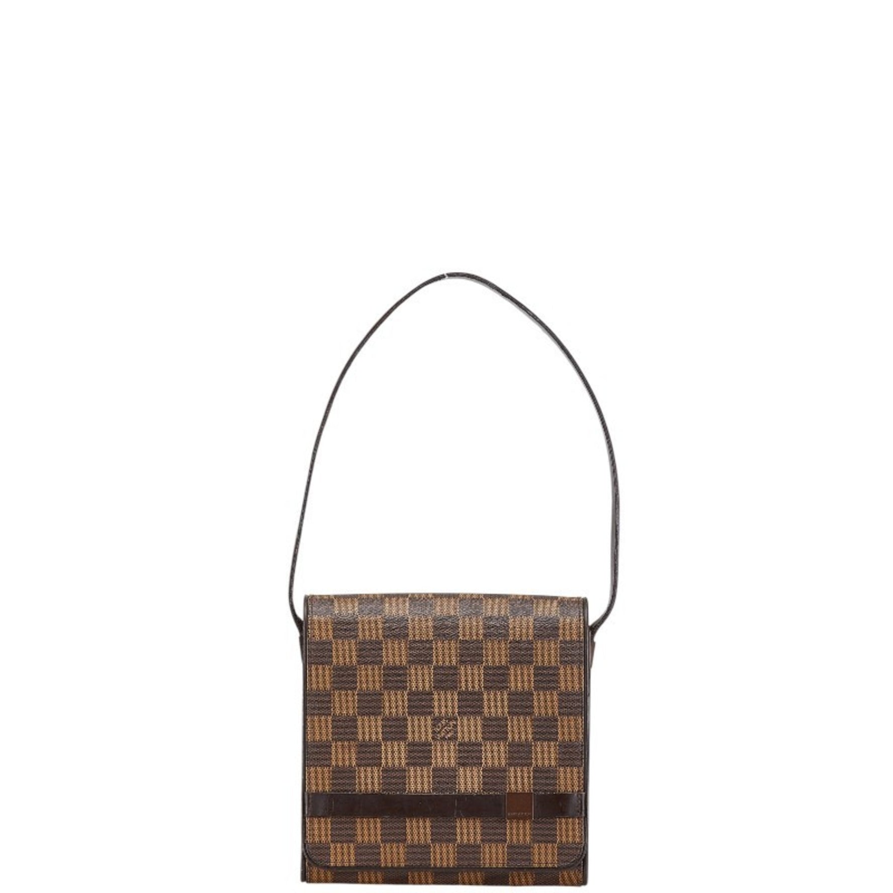 Louis Vuitton Damier Tribeca Mini Shoulder Bag Handbag PVC Leather