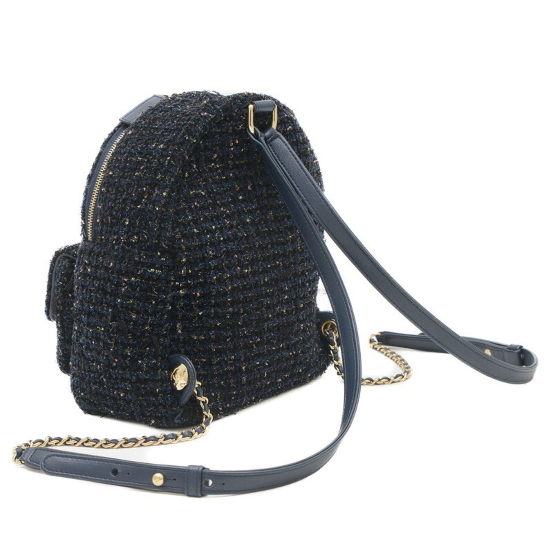 Chanel Tweed Backpack
