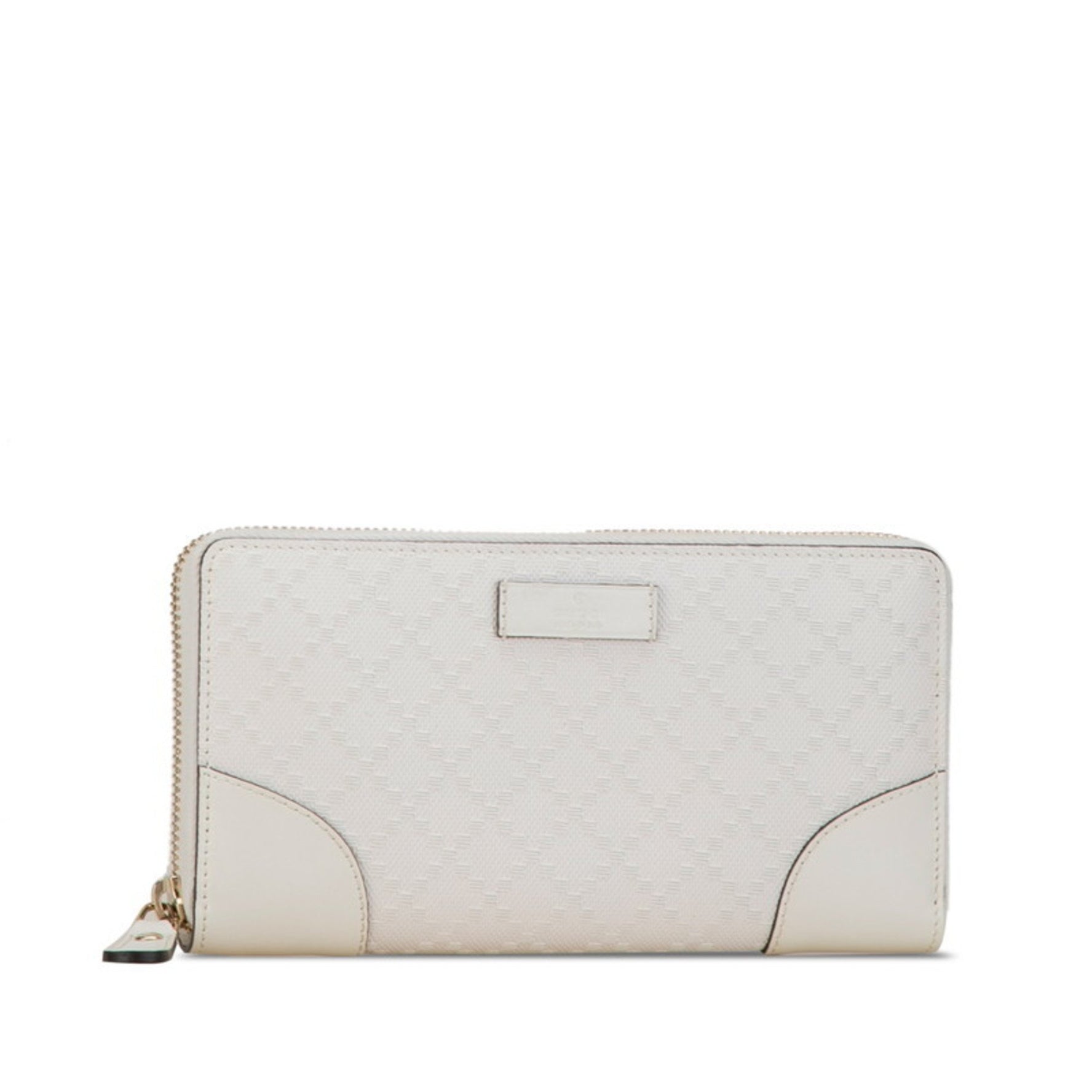 Gucci Diamante Round Long Wallet PVC Leather